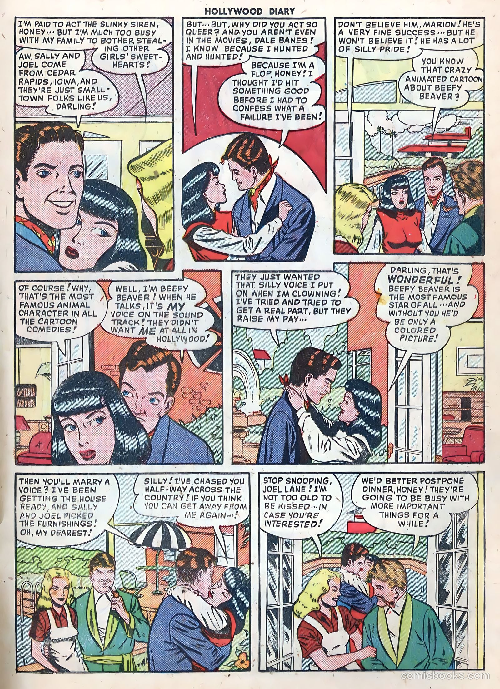 Hollywood Diary #1 (1949) — page 17 of 36