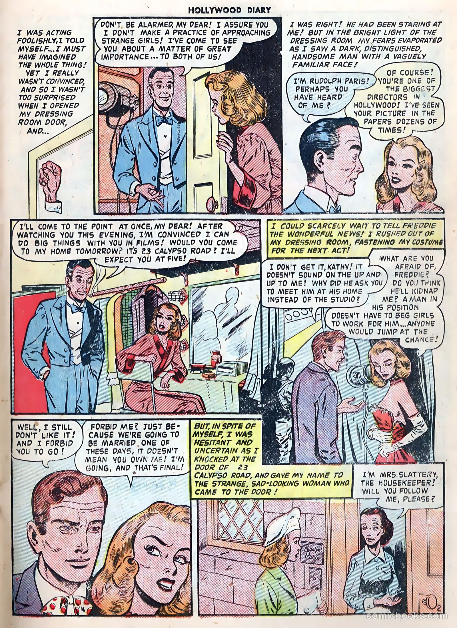 Hollywood Diary #1 (1949) — page 19 of 36