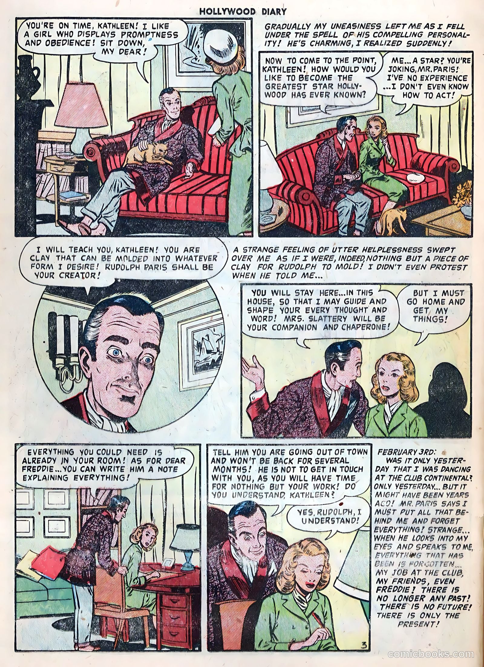 Hollywood Diary #1 (1949) — page 20 of 36