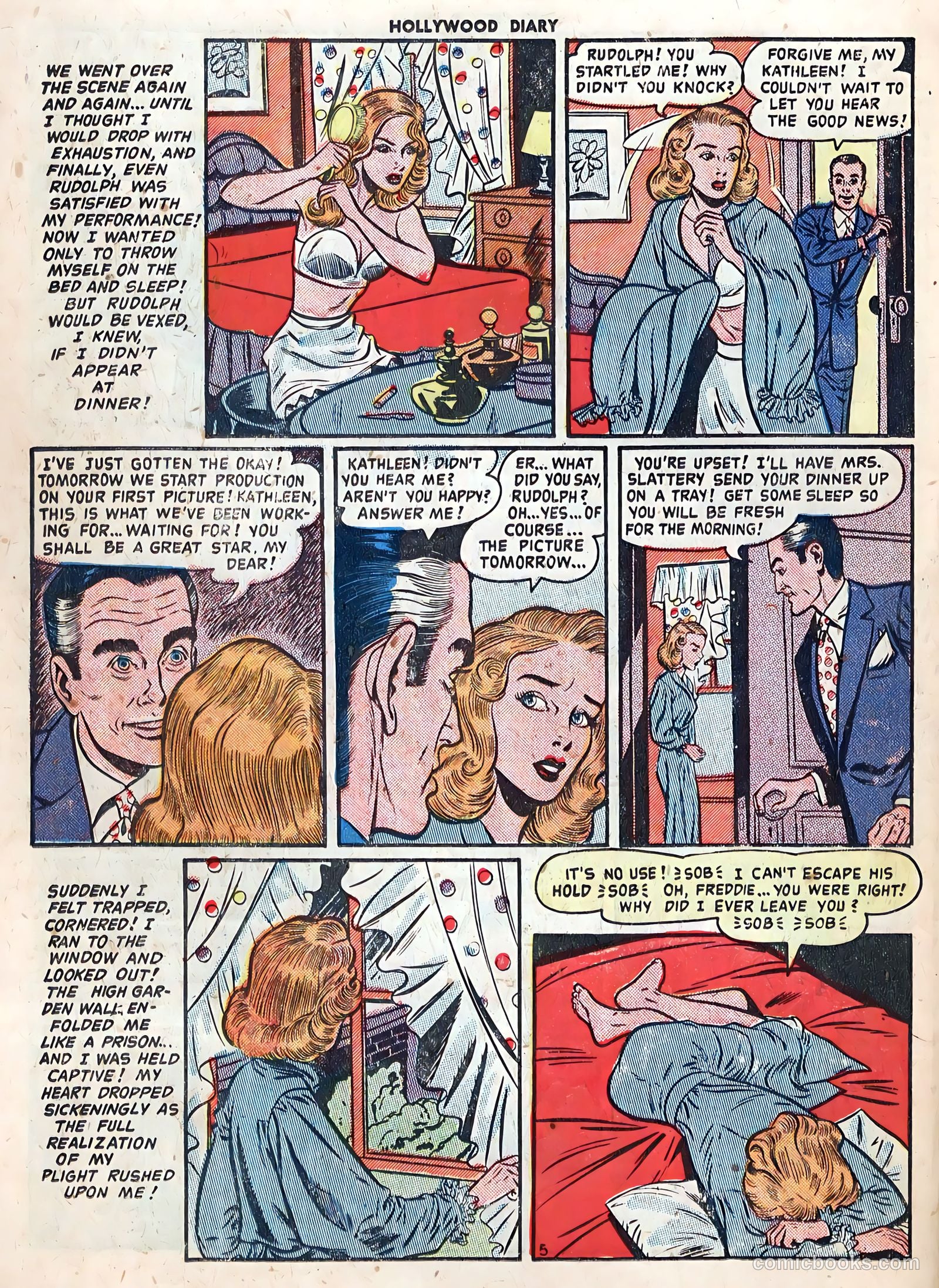 Hollywood Diary #1 (1949) — page 22 of 36