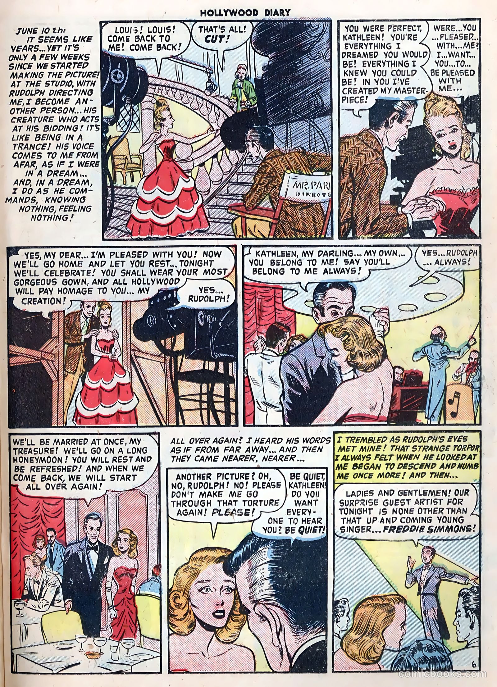 Hollywood Diary #1 (1949) — page 23 of 36