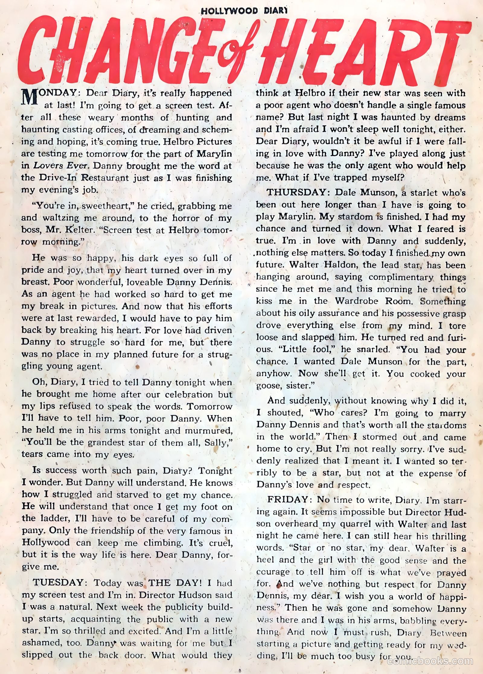 Hollywood Diary #1 (1949) — page 26 of 36
