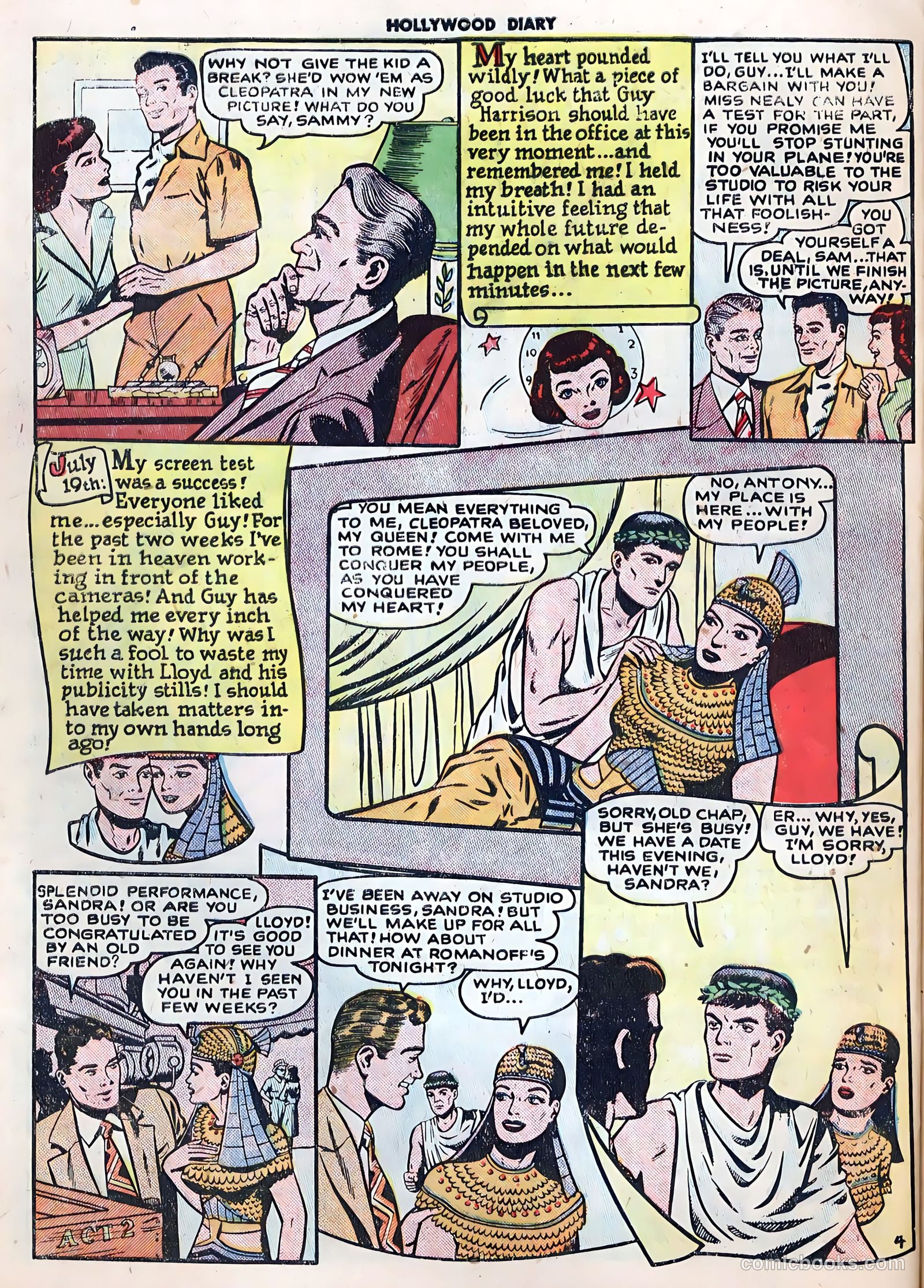 Hollywood Diary #1 (1949) — page 30 of 36