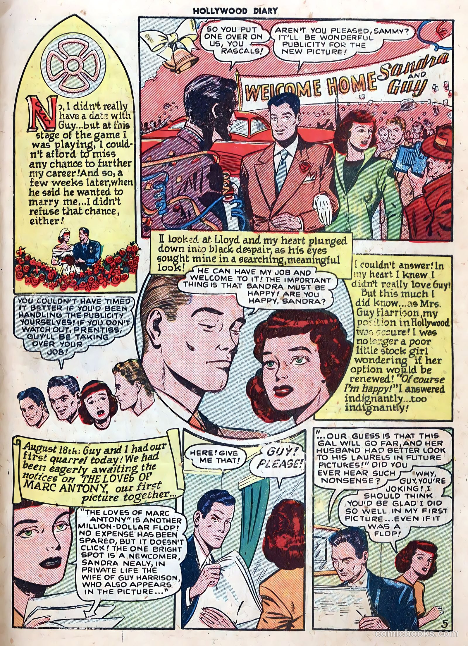 Hollywood Diary #1 (1949) — page 31 of 36