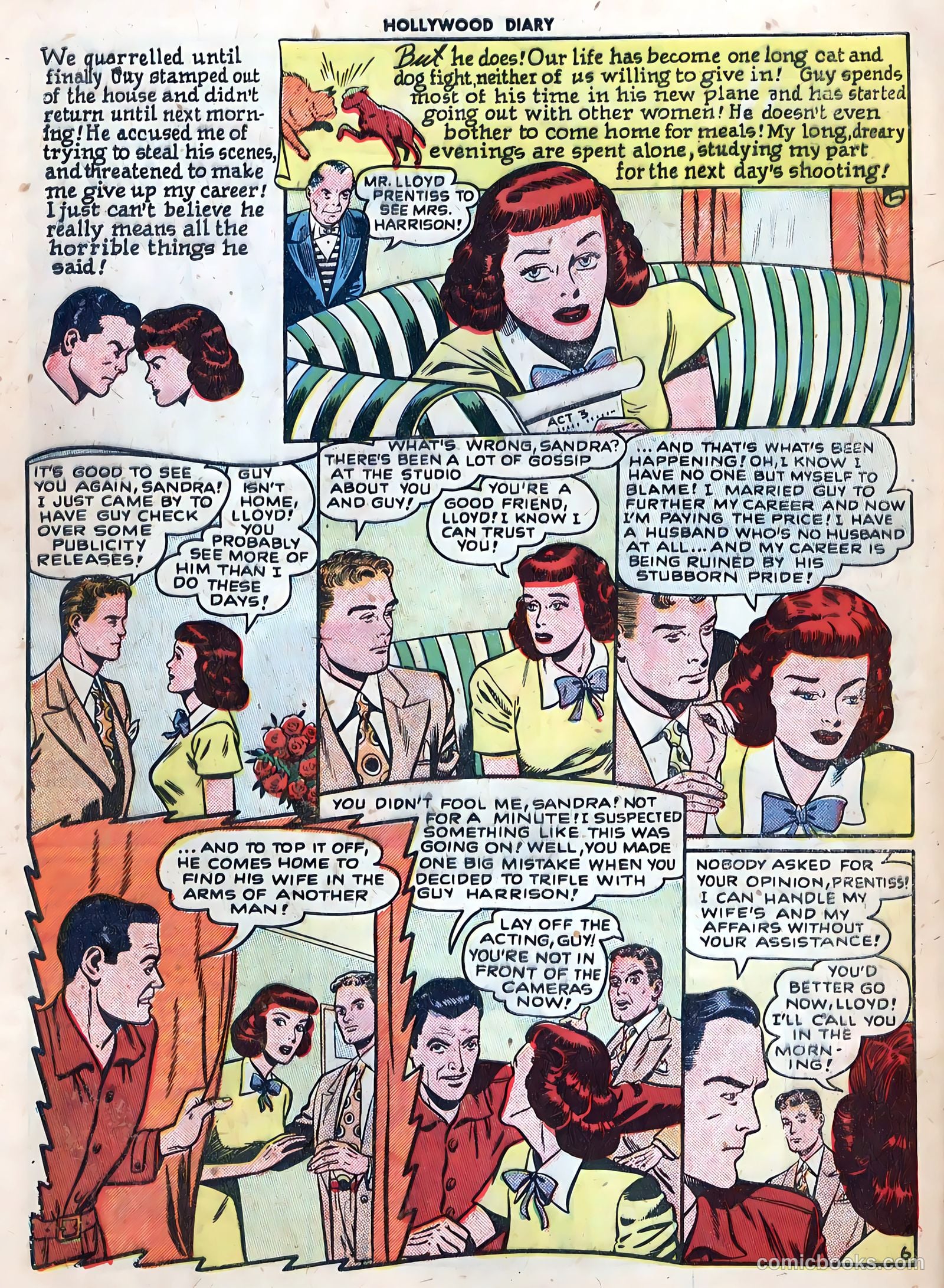 Hollywood Diary #1 (1949) — page 32 of 36