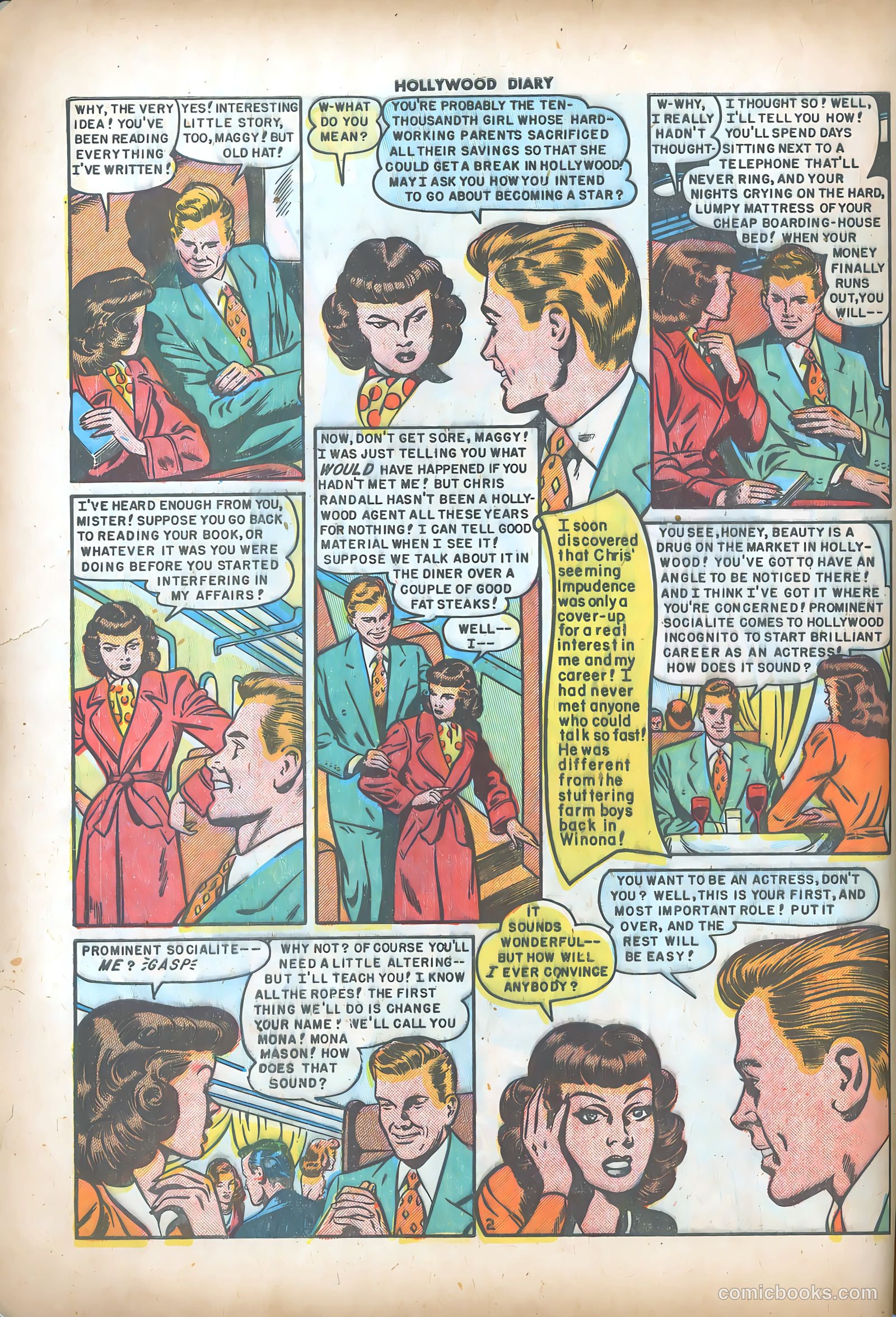 Hollywood Diary #2 (1950) — page 4 of 36