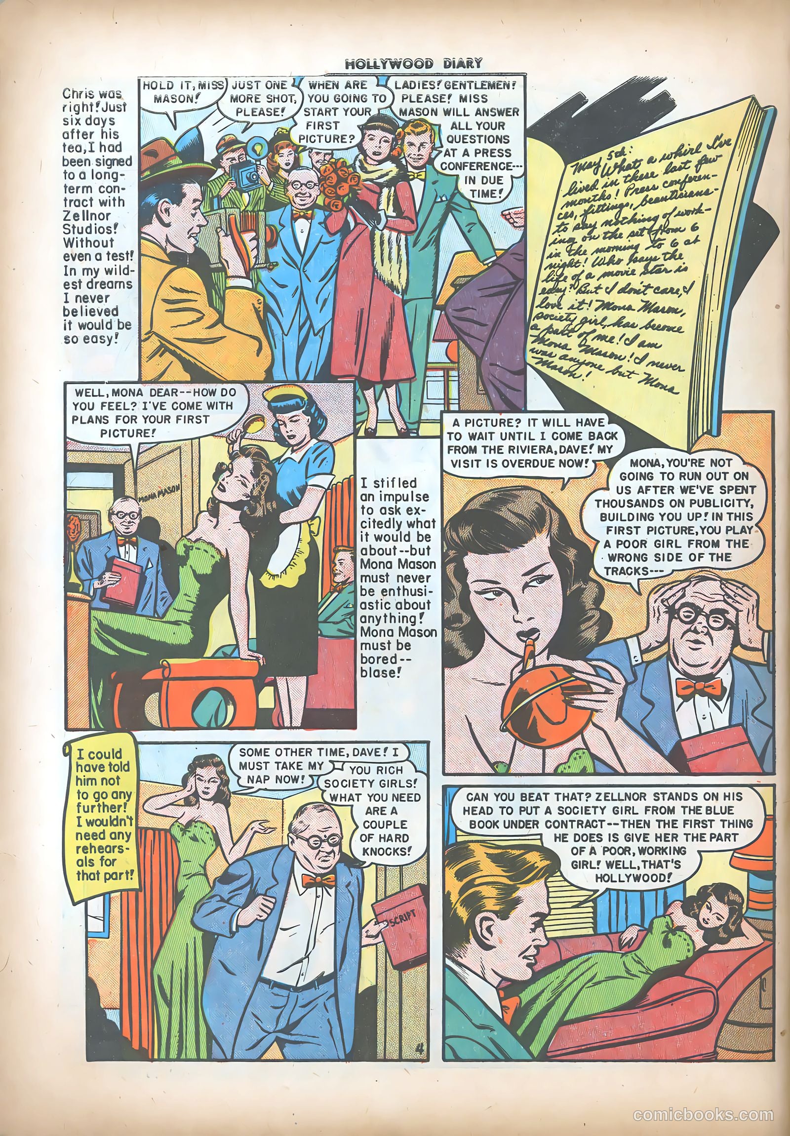 Hollywood Diary #2 (1950) — page 6 of 36