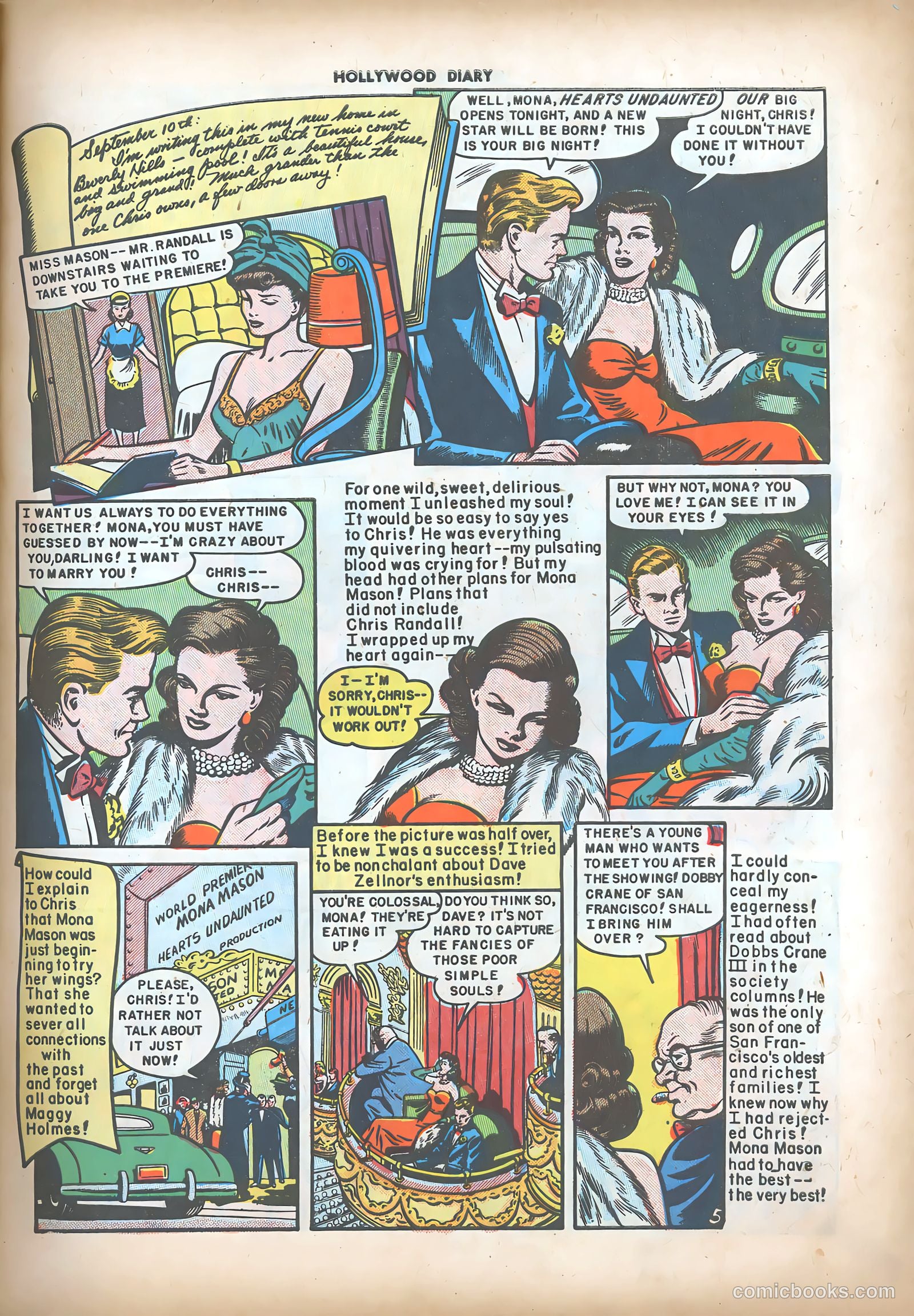 Hollywood Diary #2 (1950) — page 7 of 36