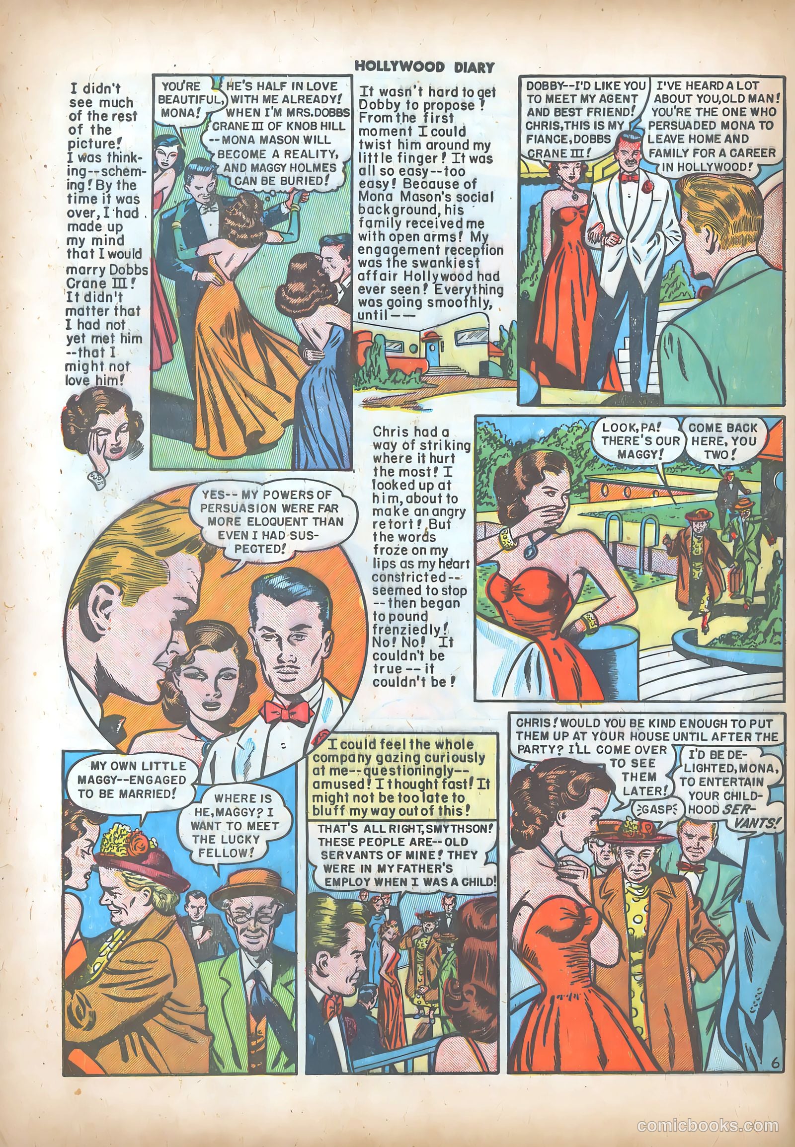 Hollywood Diary #2 (1950) — page 8 of 36