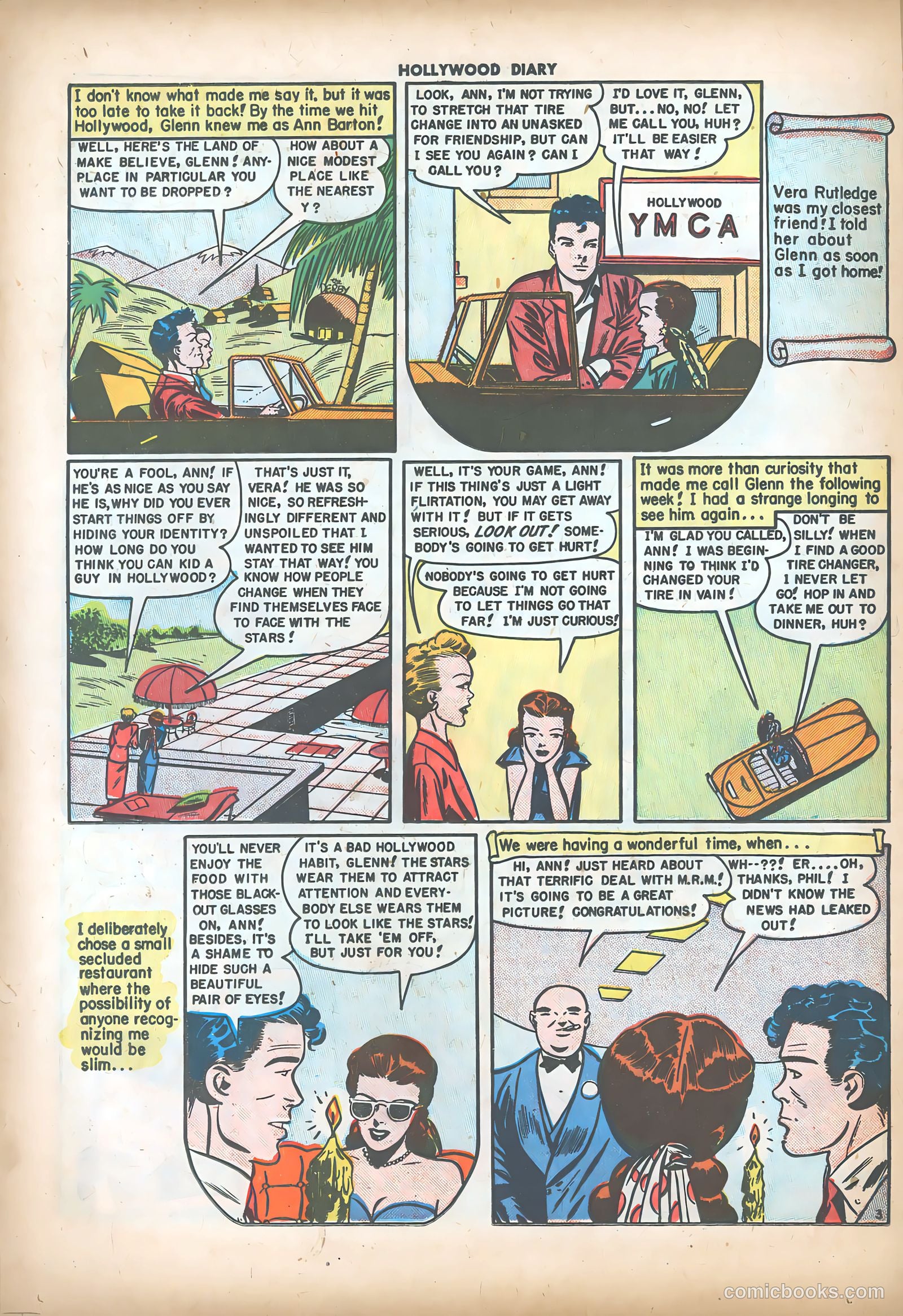 Hollywood Diary #2 (1950) — page 14 of 36