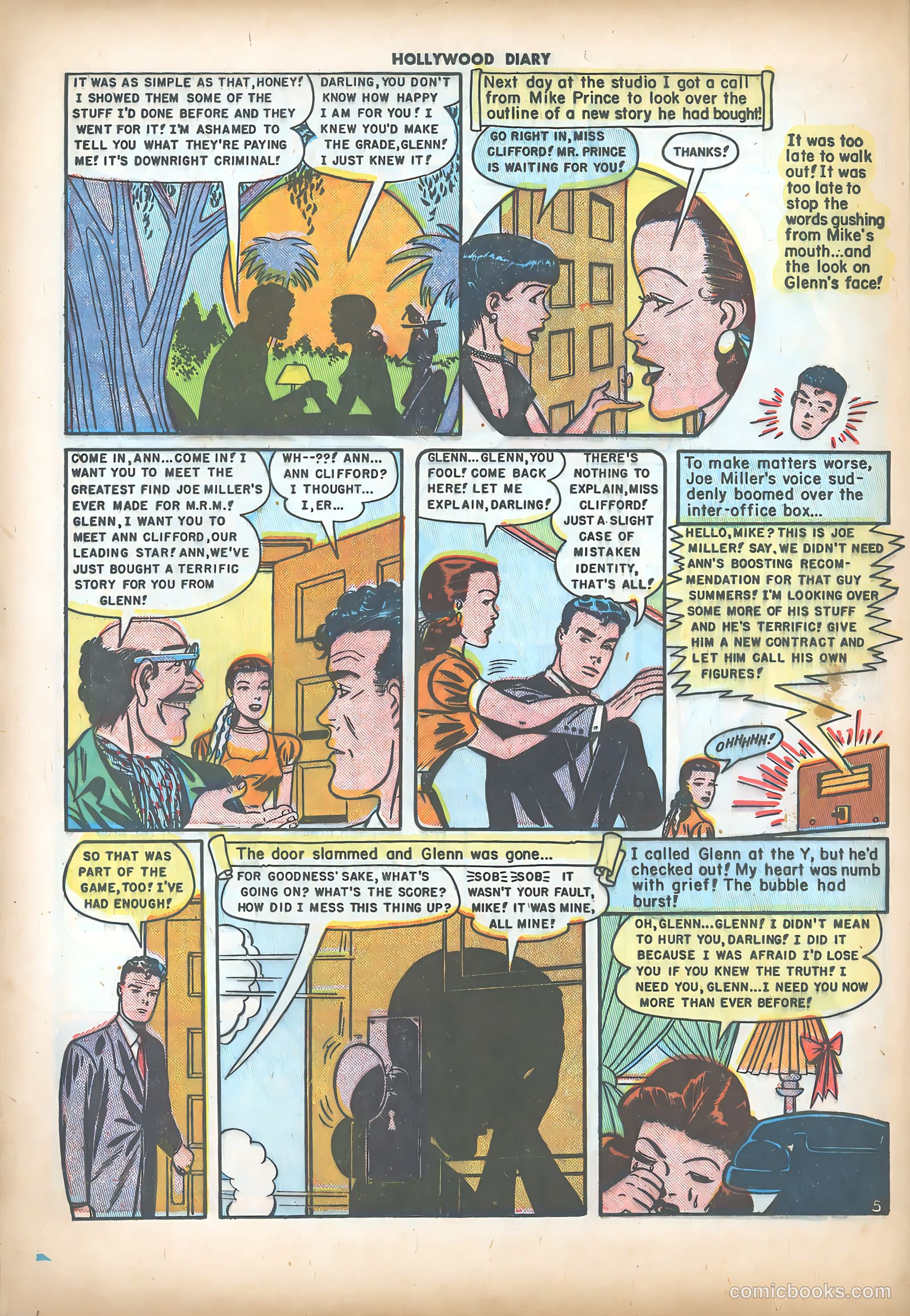 Hollywood Diary #2 (1950) — page 16 of 36