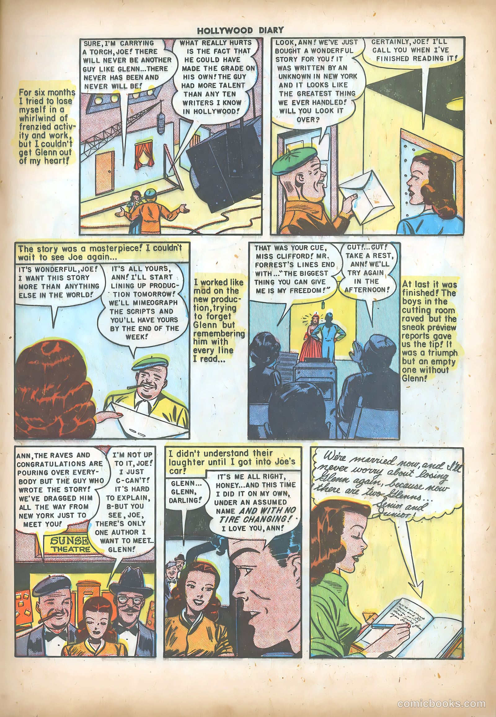 Hollywood Diary #2 (1950) — page 17 of 36