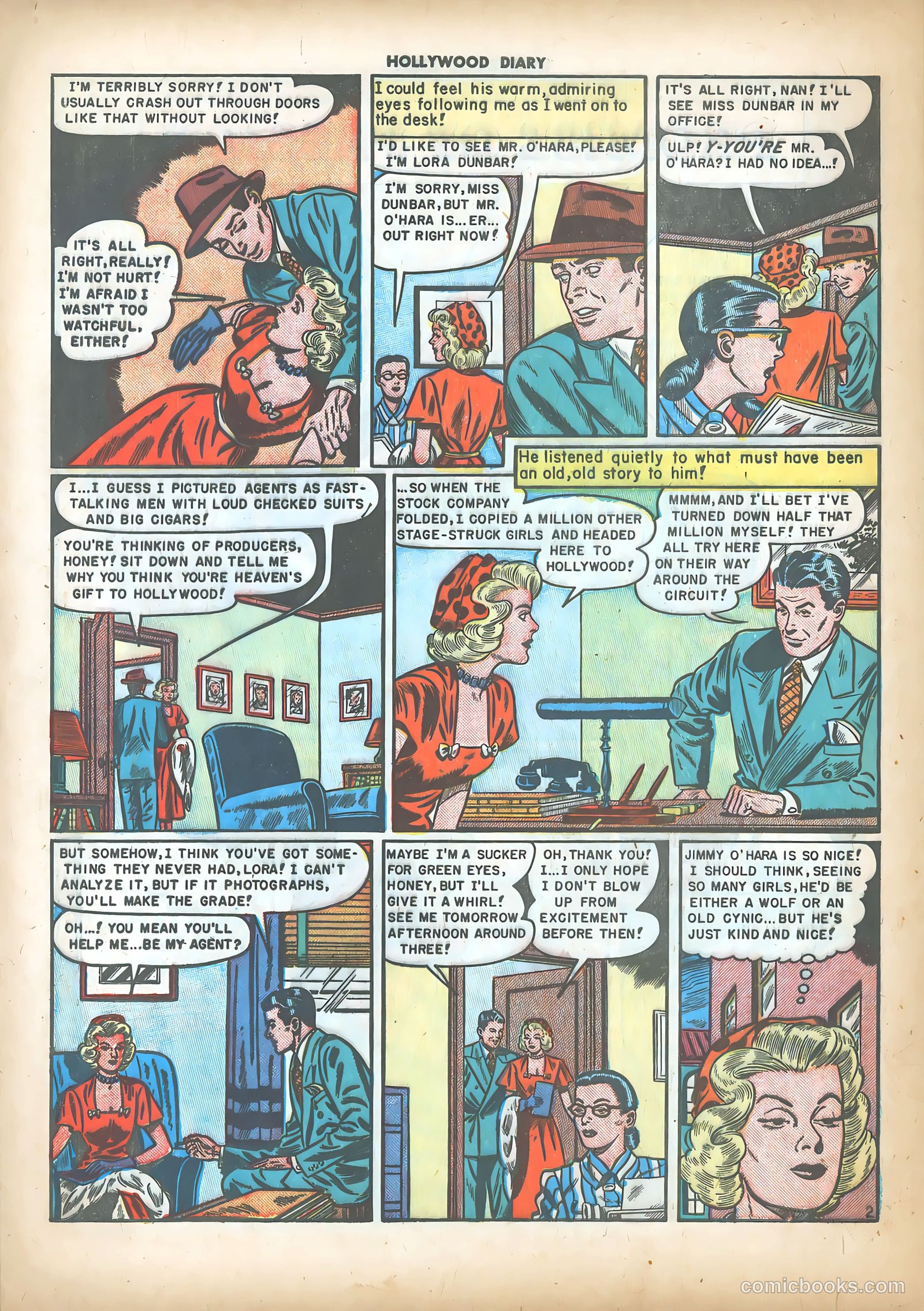 Hollywood Diary #2 (1950) — page 28 of 36