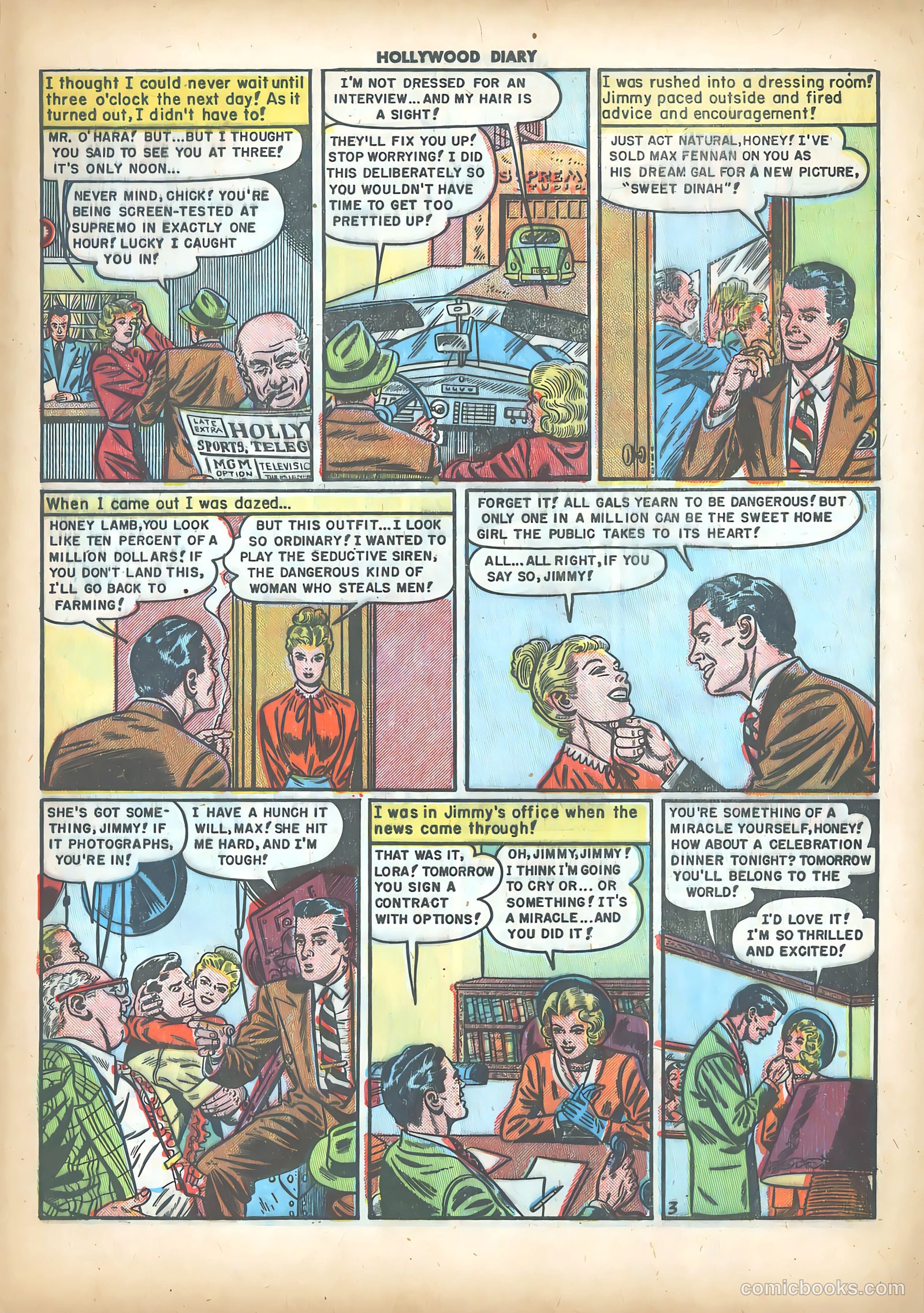 Hollywood Diary #2 (1950) — page 29 of 36