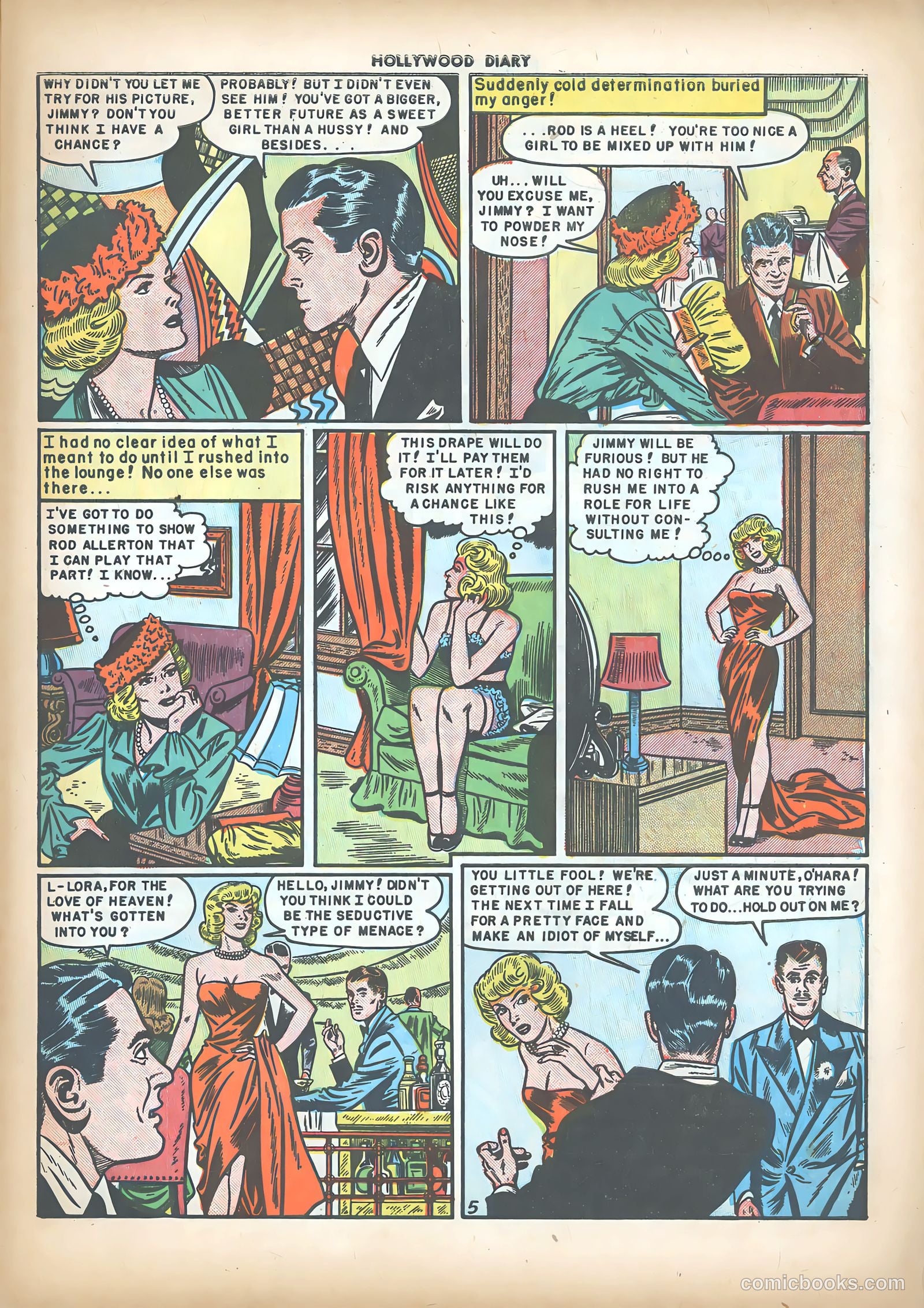 Hollywood Diary #2 (1950) — page 31 of 36