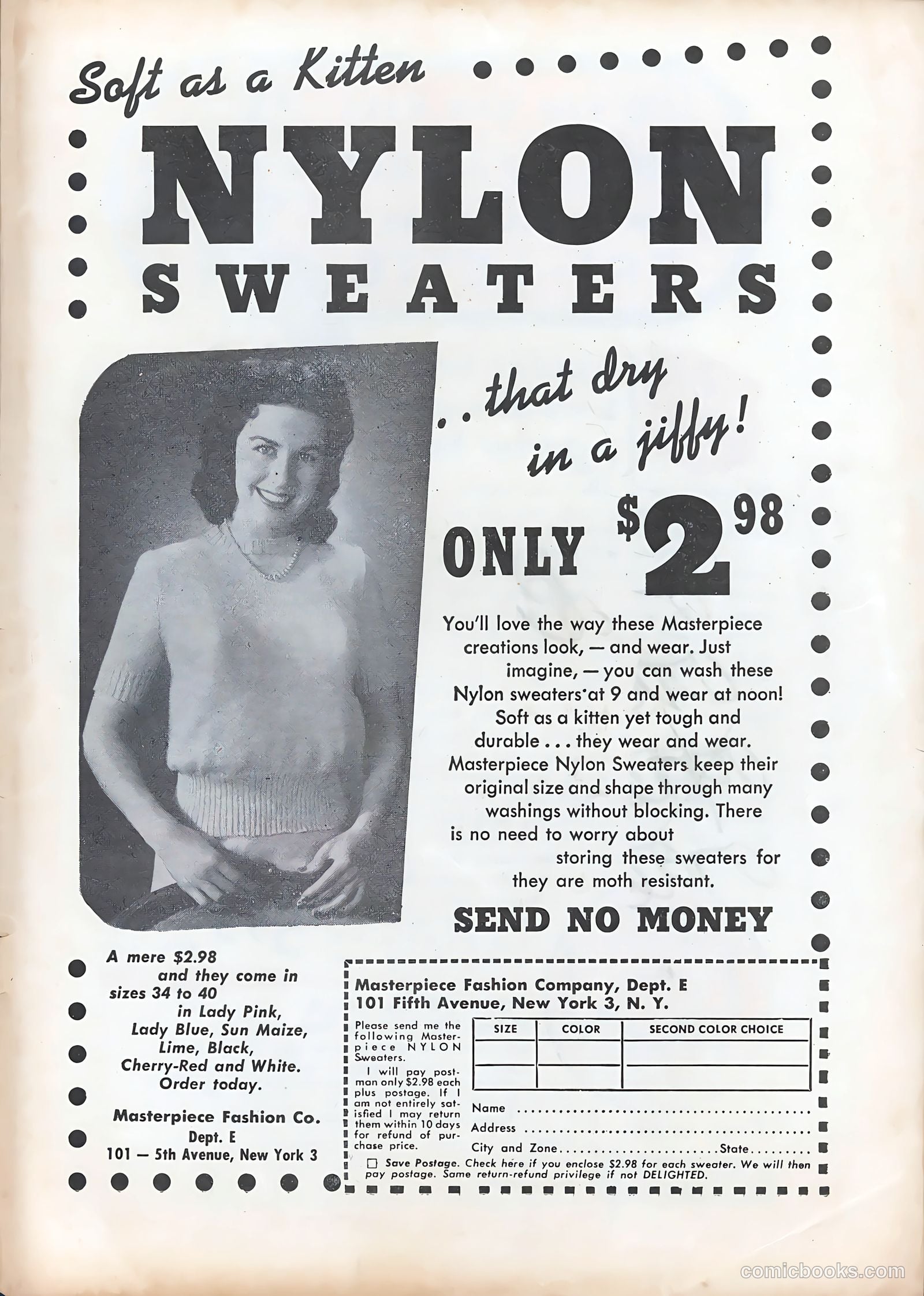 Hollywood Diary #2 (1950) — page 35 of 36