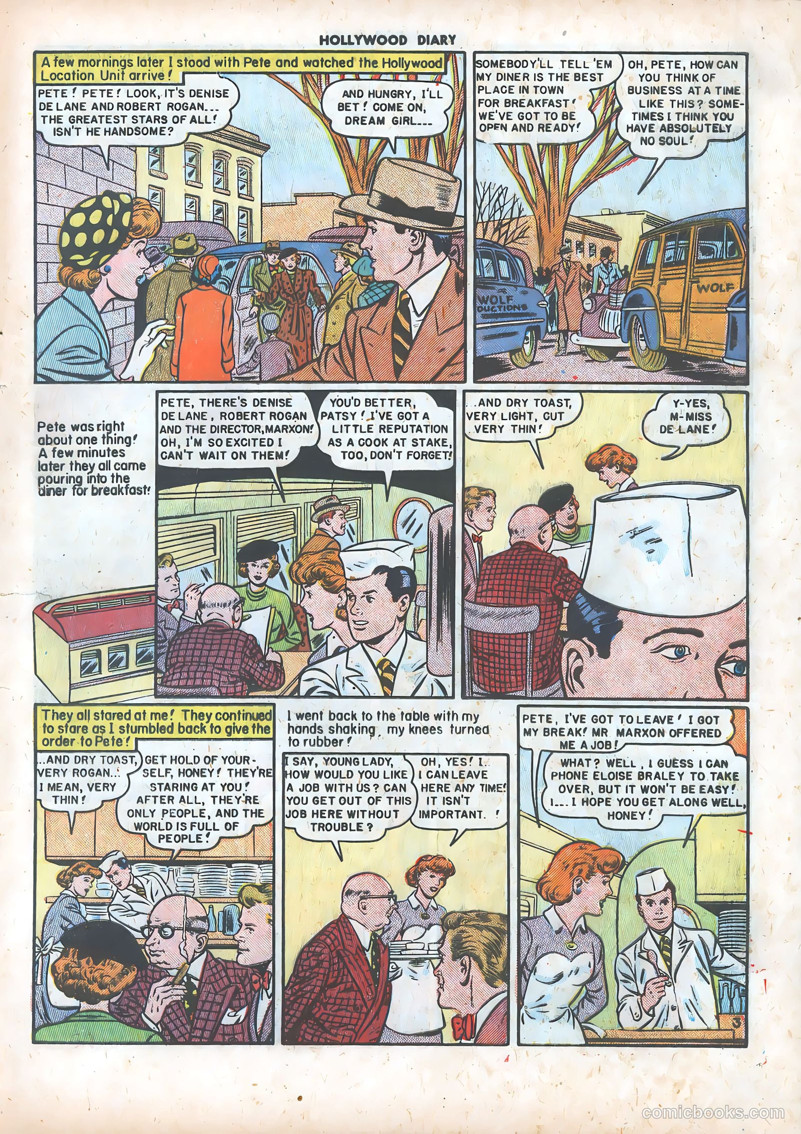 Hollywood Diary #3 (1950) — page 5 of 37