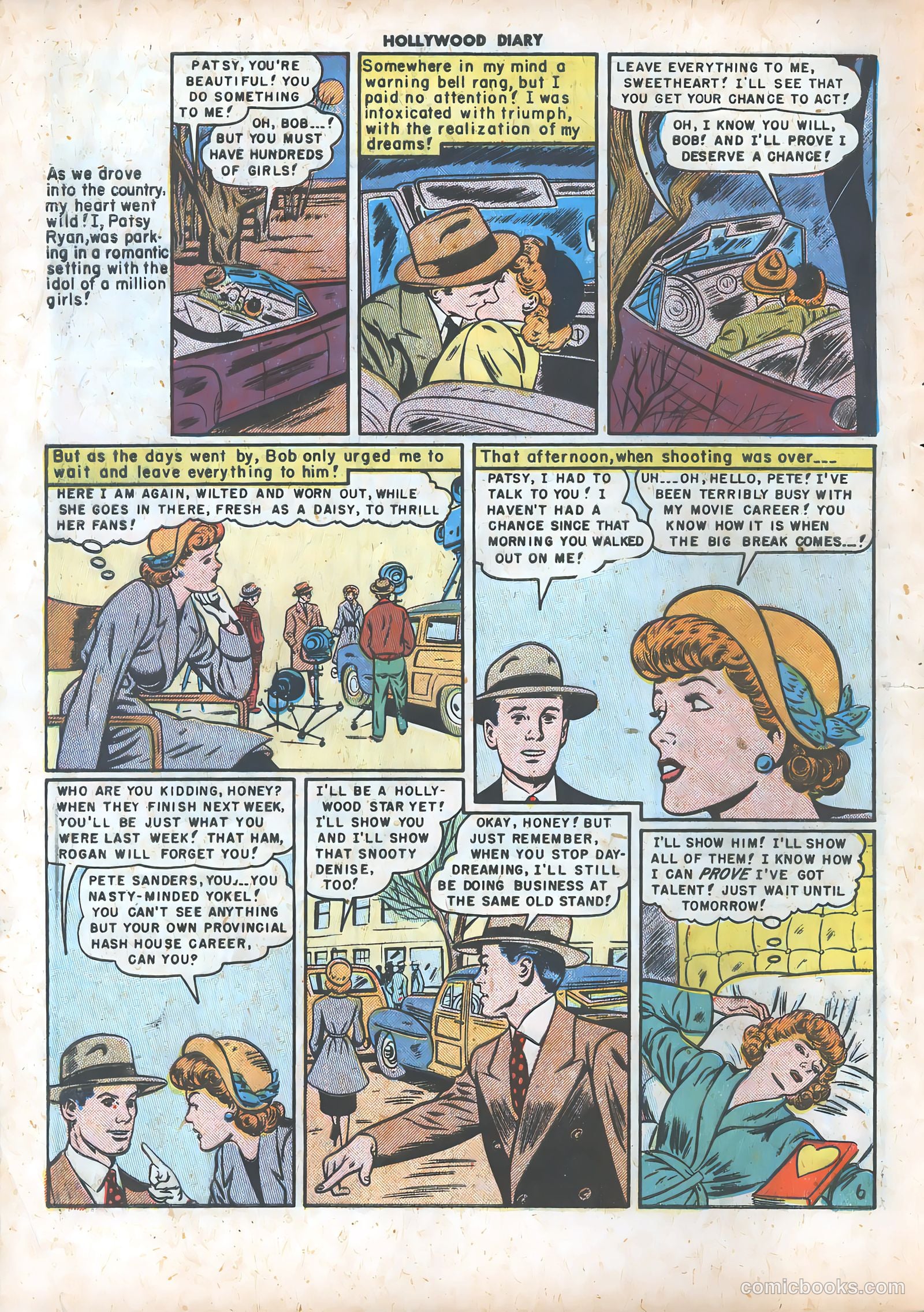 Hollywood Diary #3 (1950) — page 8 of 37