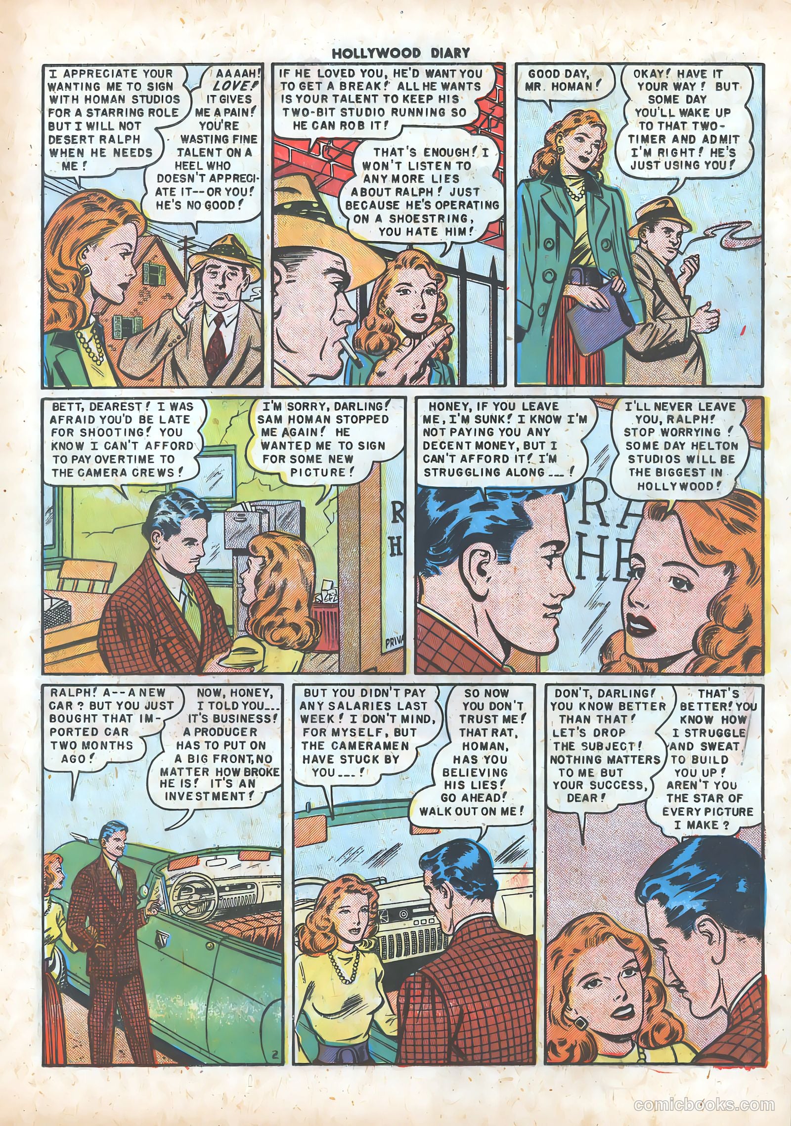 Hollywood Diary #3 (1950) — page 13 of 37