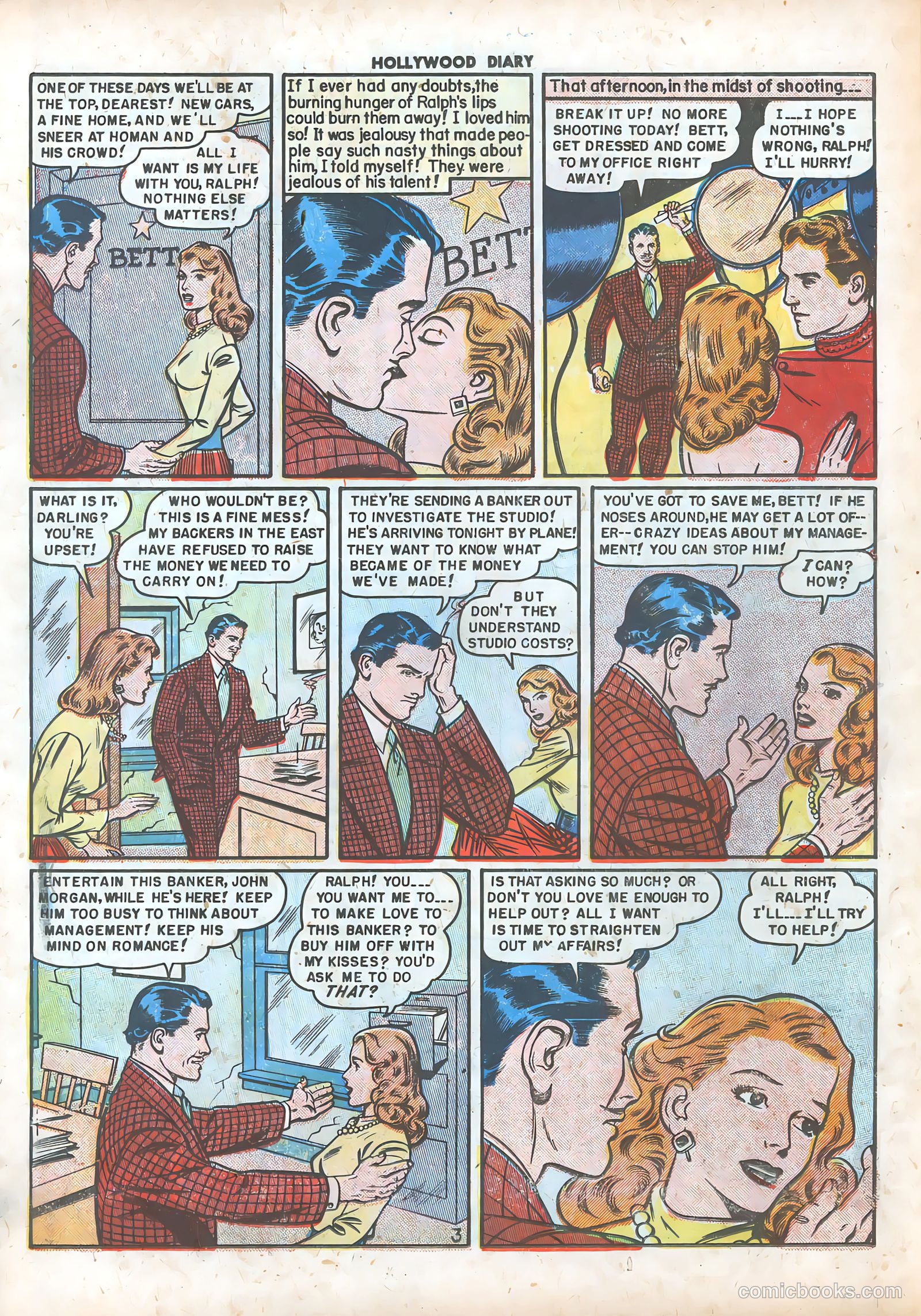 Hollywood Diary #3 (1950) — page 14 of 37