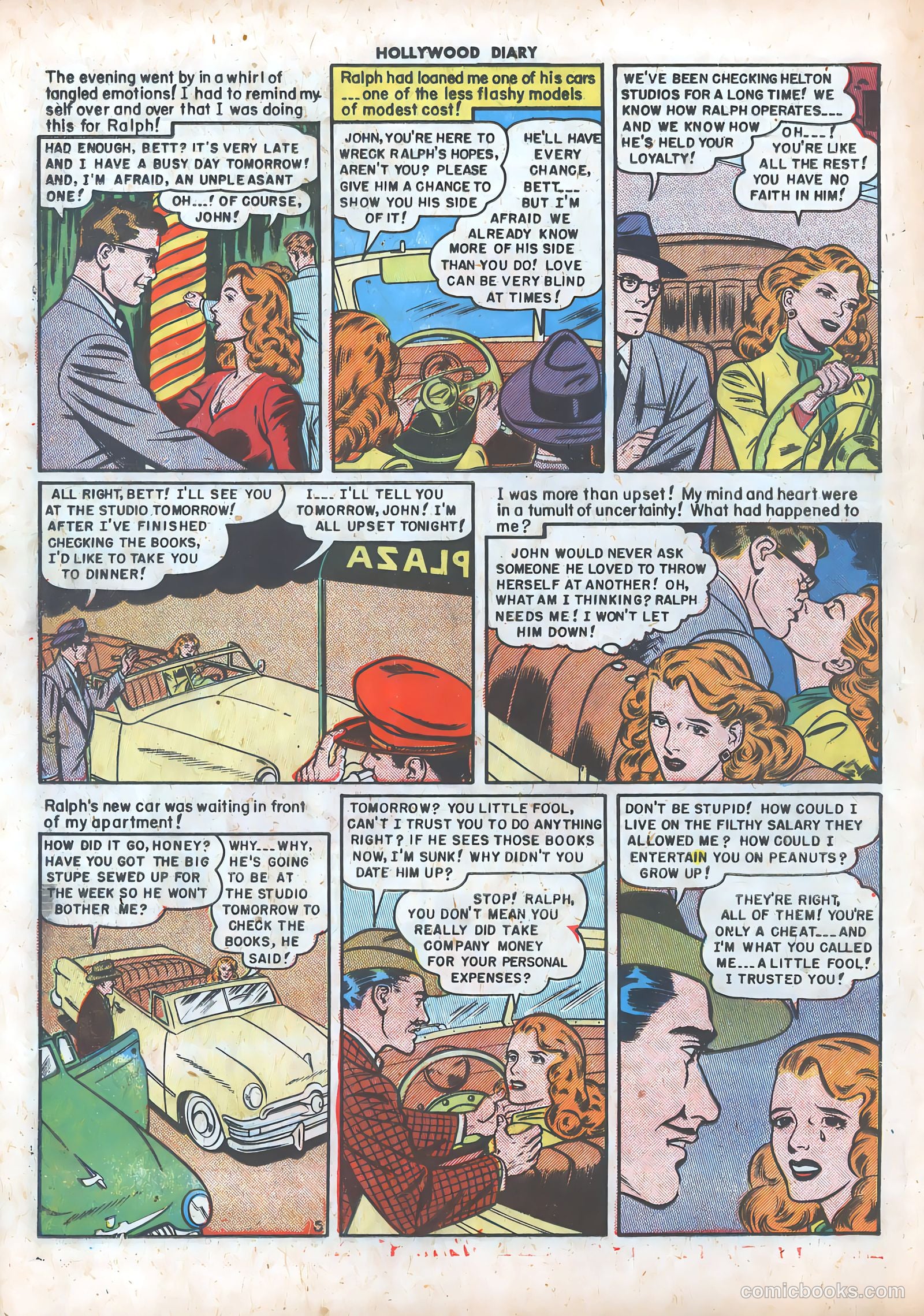Hollywood Diary #3 (1950) — page 16 of 37