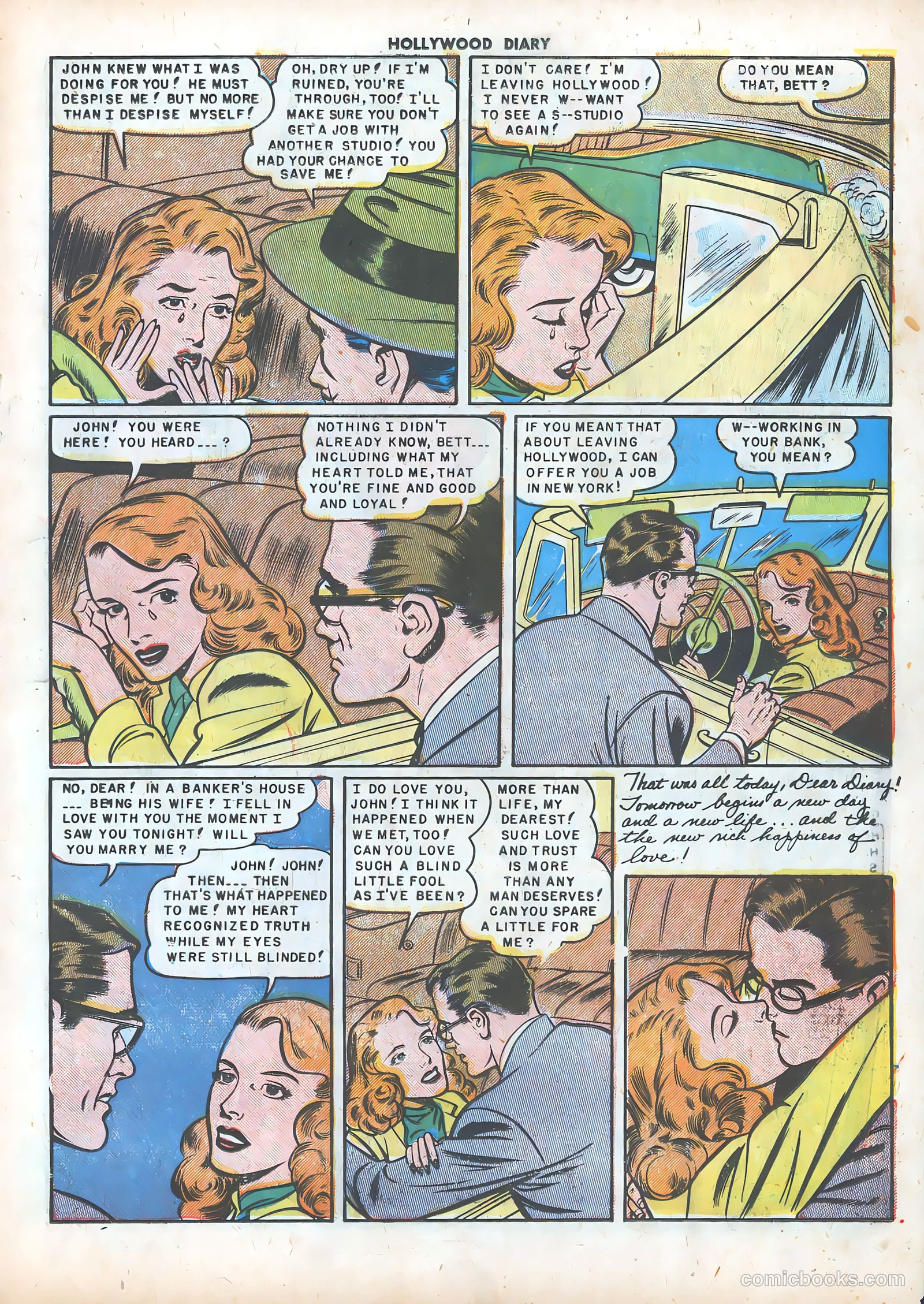 Hollywood Diary #3 (1950) — page 17 of 37