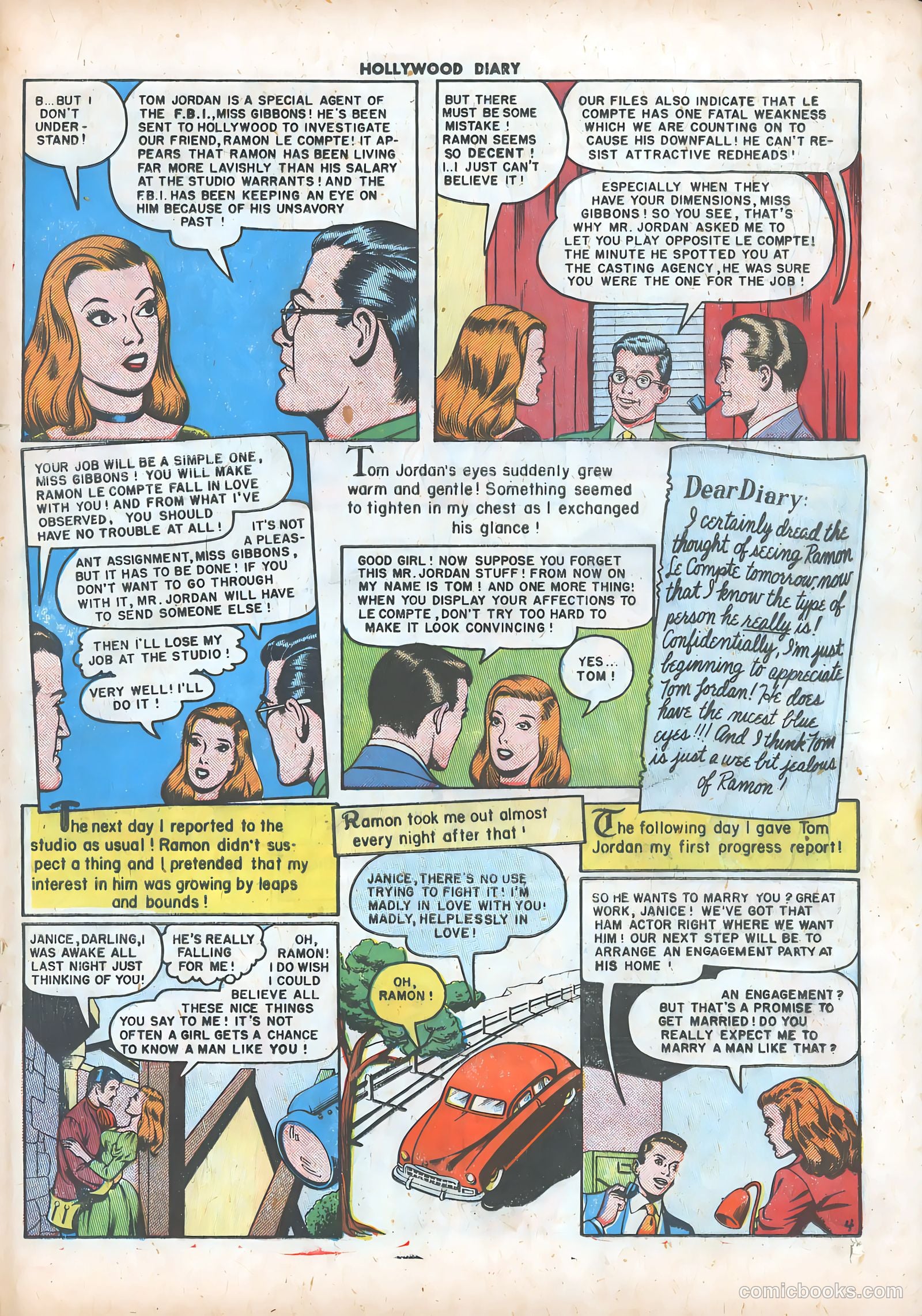 Hollywood Diary #3 (1950) — page 21 of 37