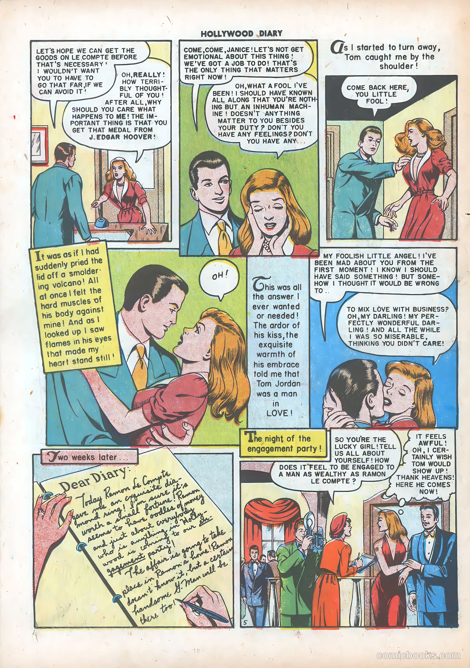 Hollywood Diary #3 (1950) — page 22 of 37
