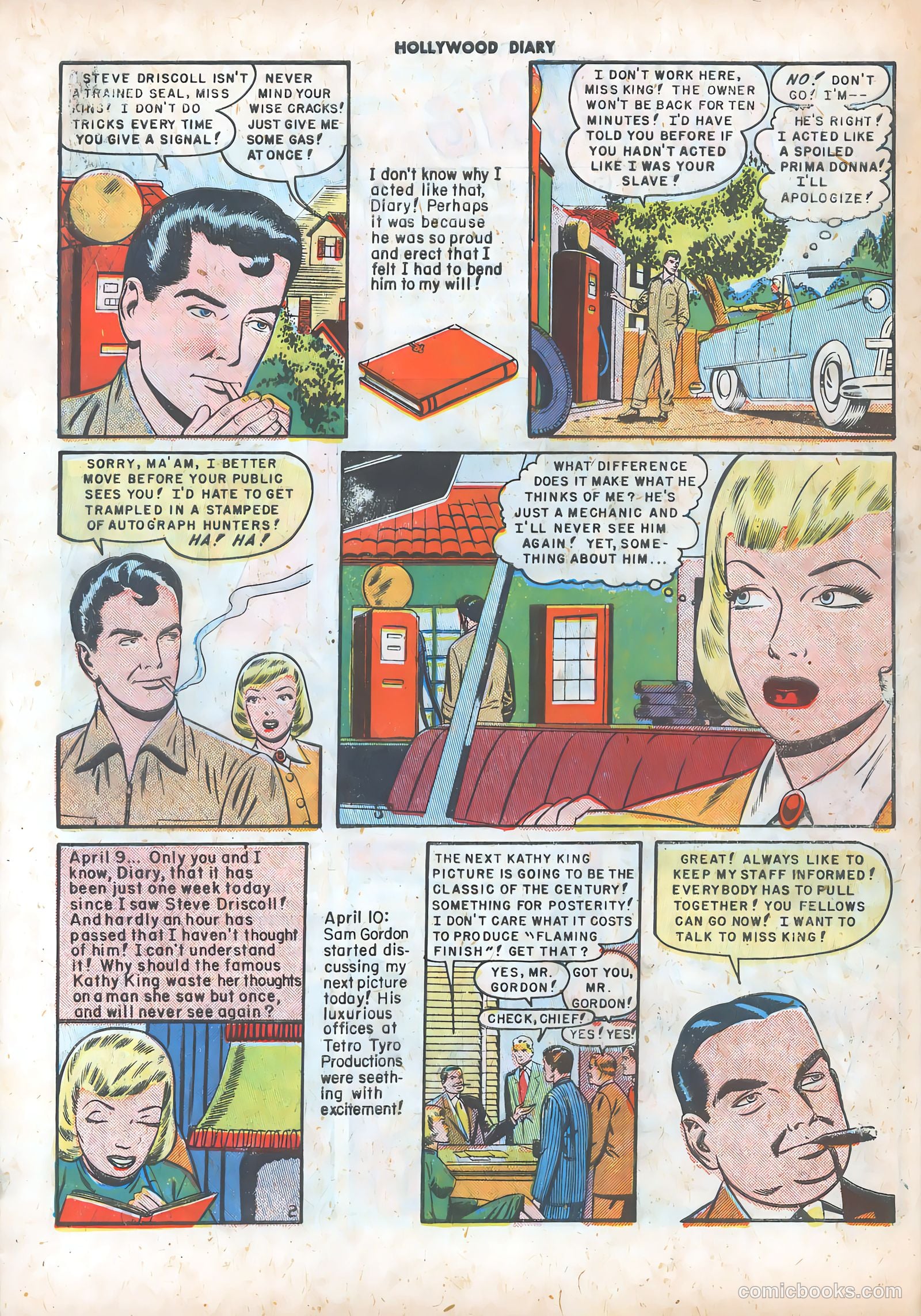 Hollywood Diary #3 (1950) — page 28 of 37