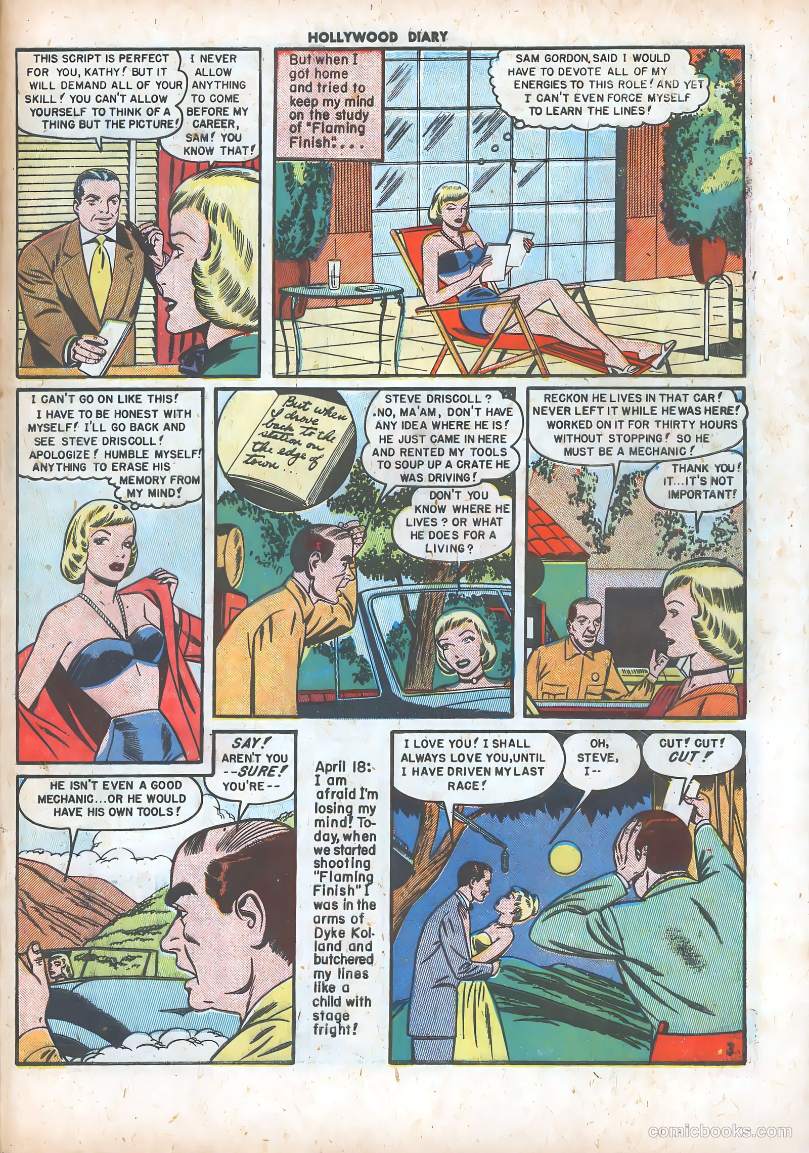 Hollywood Diary #3 (1950) — page 29 of 37