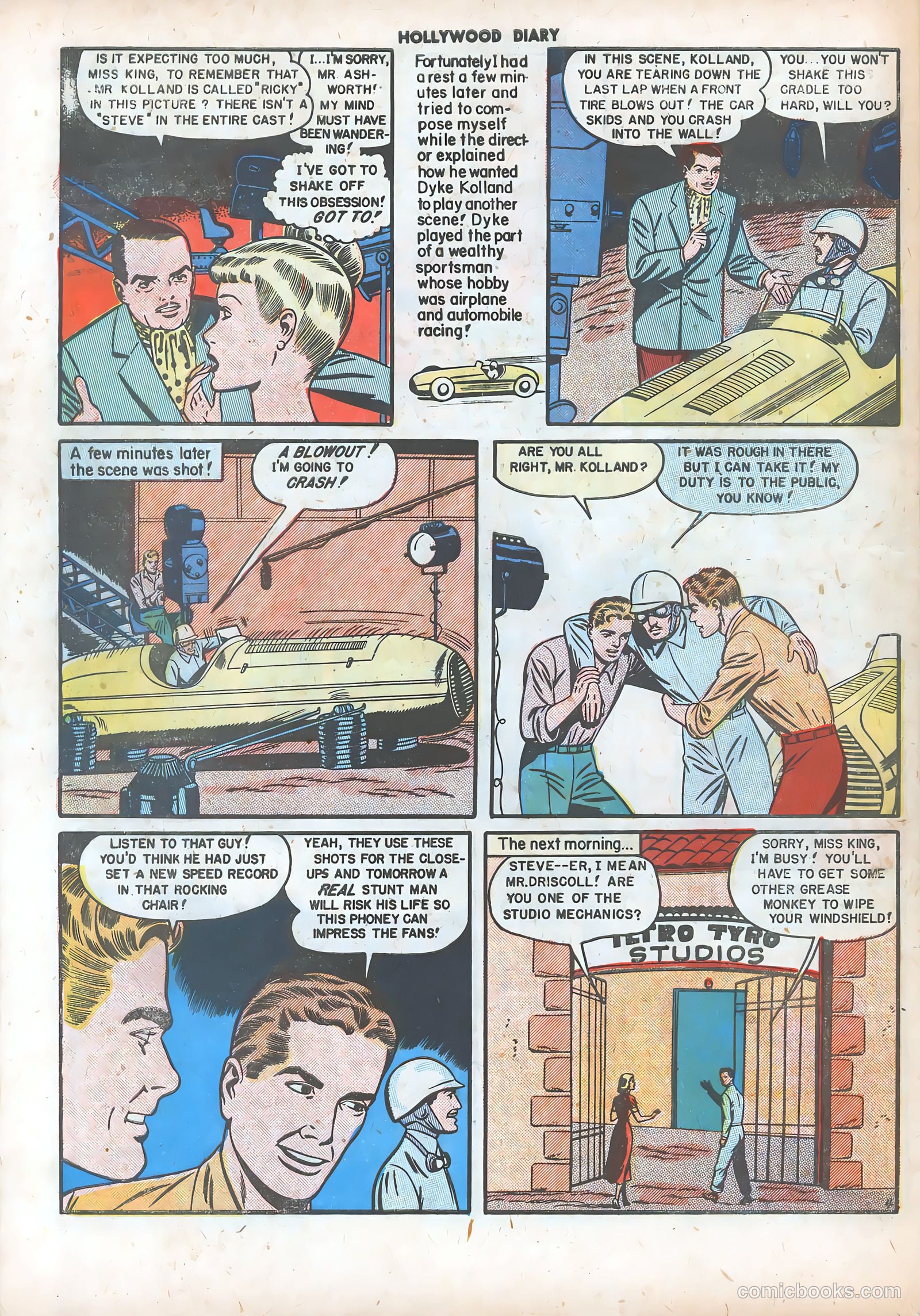 Hollywood Diary #3 (1950) — page 30 of 37