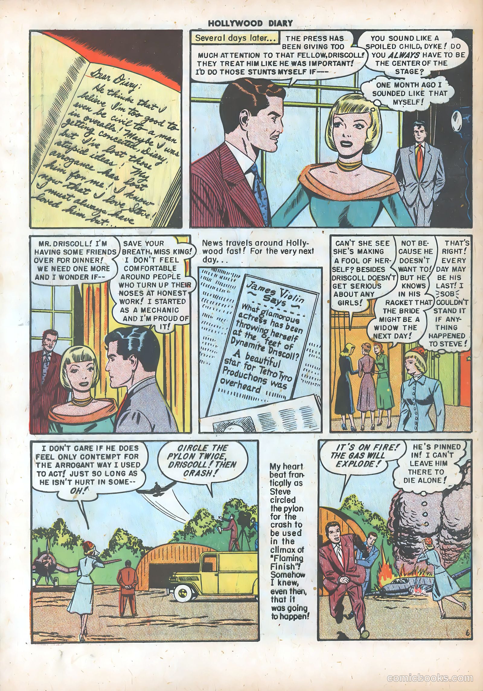 Hollywood Diary #3 (1950) — page 32 of 37