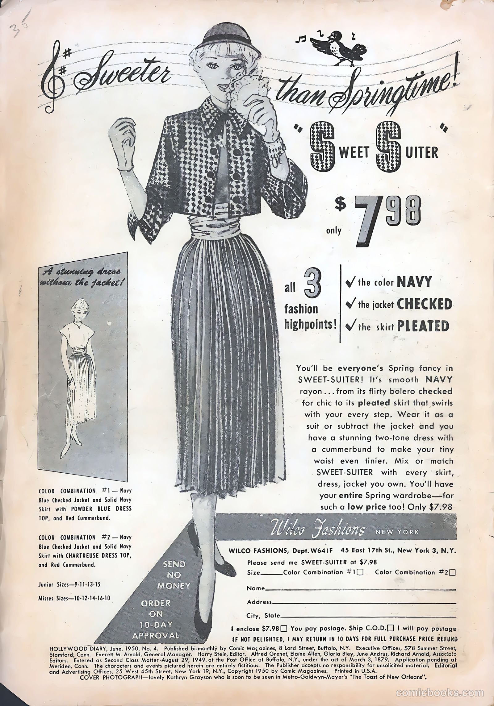 Hollywood Diary #4 (1950) — page 2 of 36