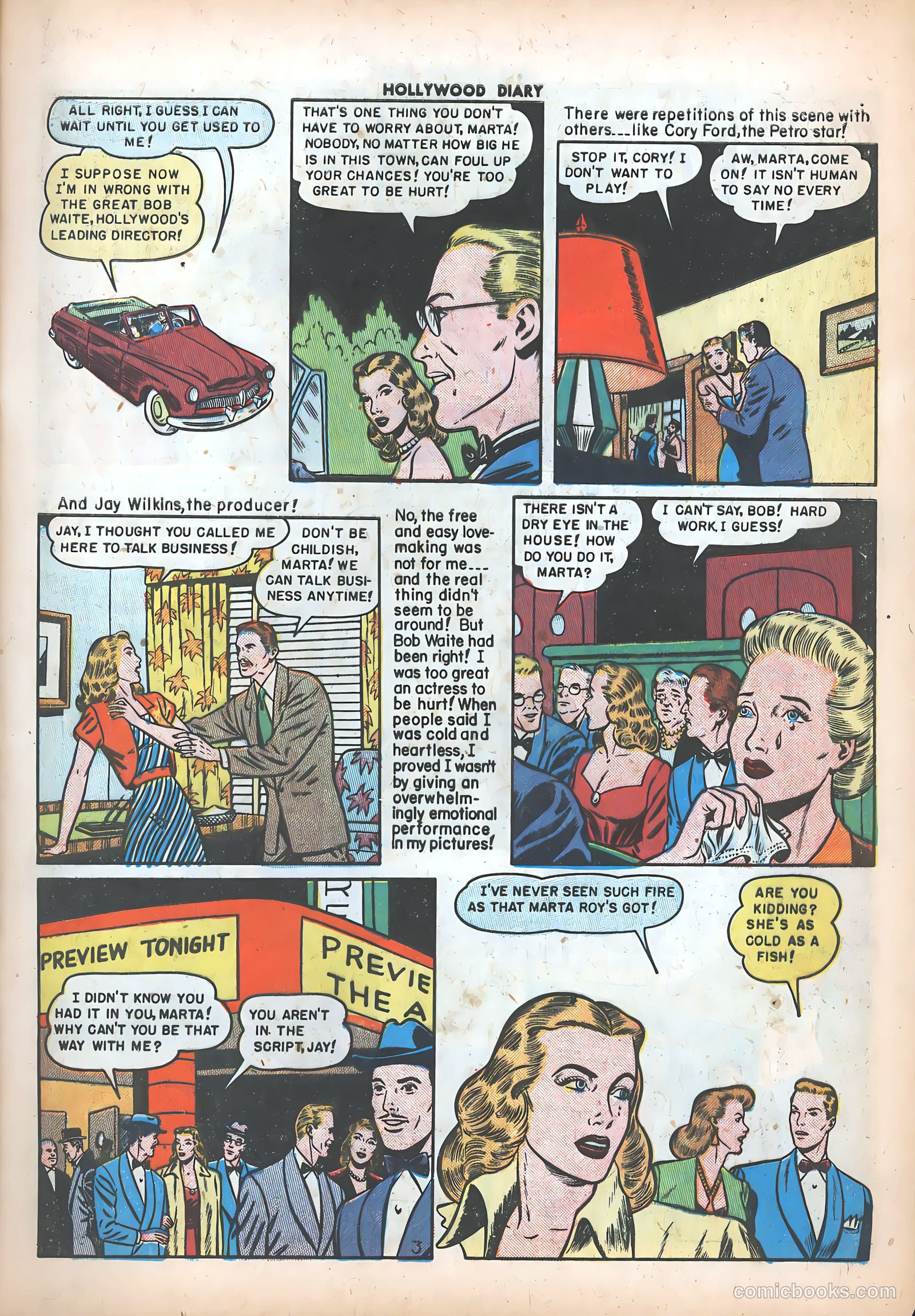 Hollywood Diary #4 (1950) — page 5 of 36