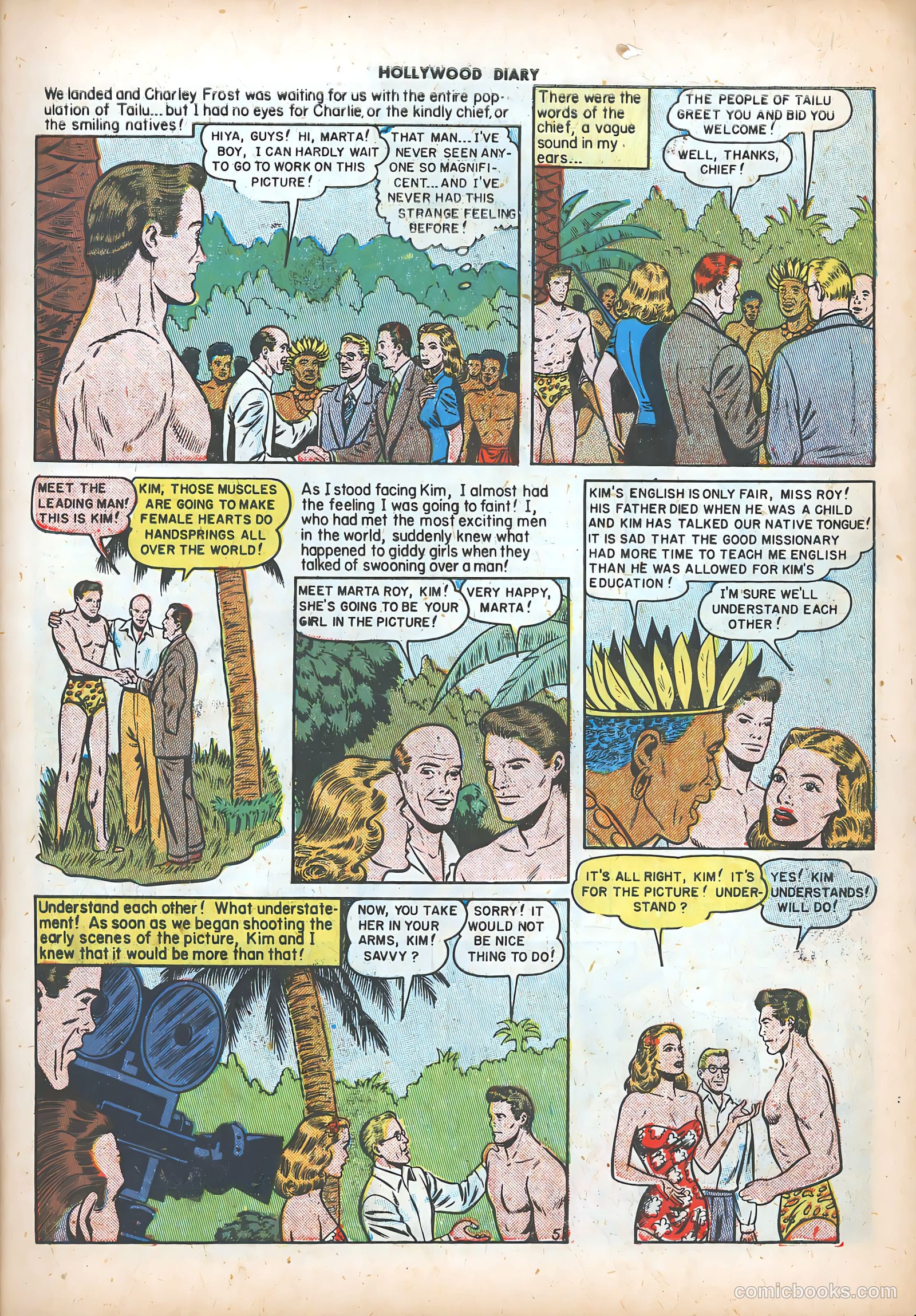 Hollywood Diary #4 (1950) — page 7 of 36