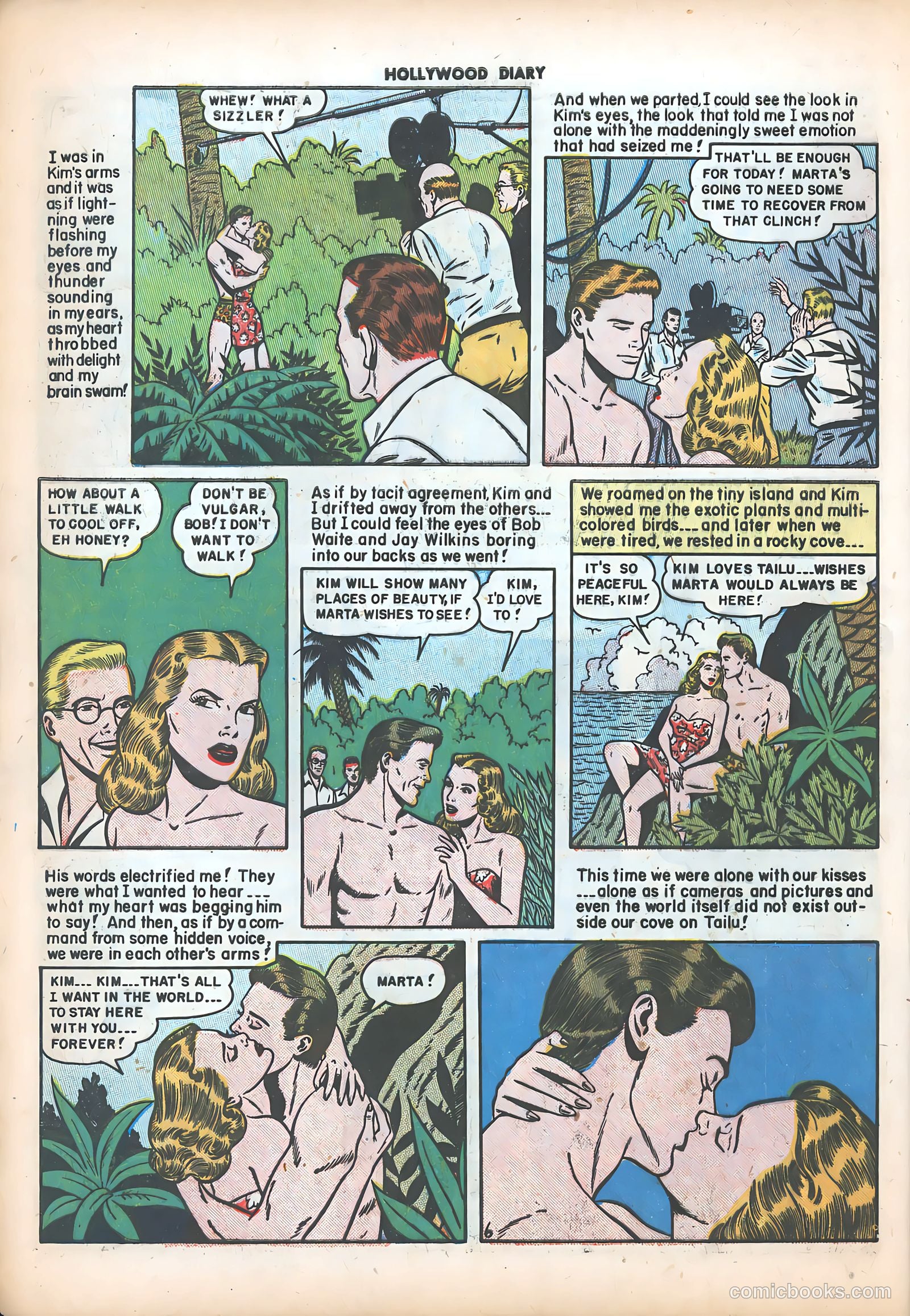 Hollywood Diary #4 (1950) — page 8 of 36