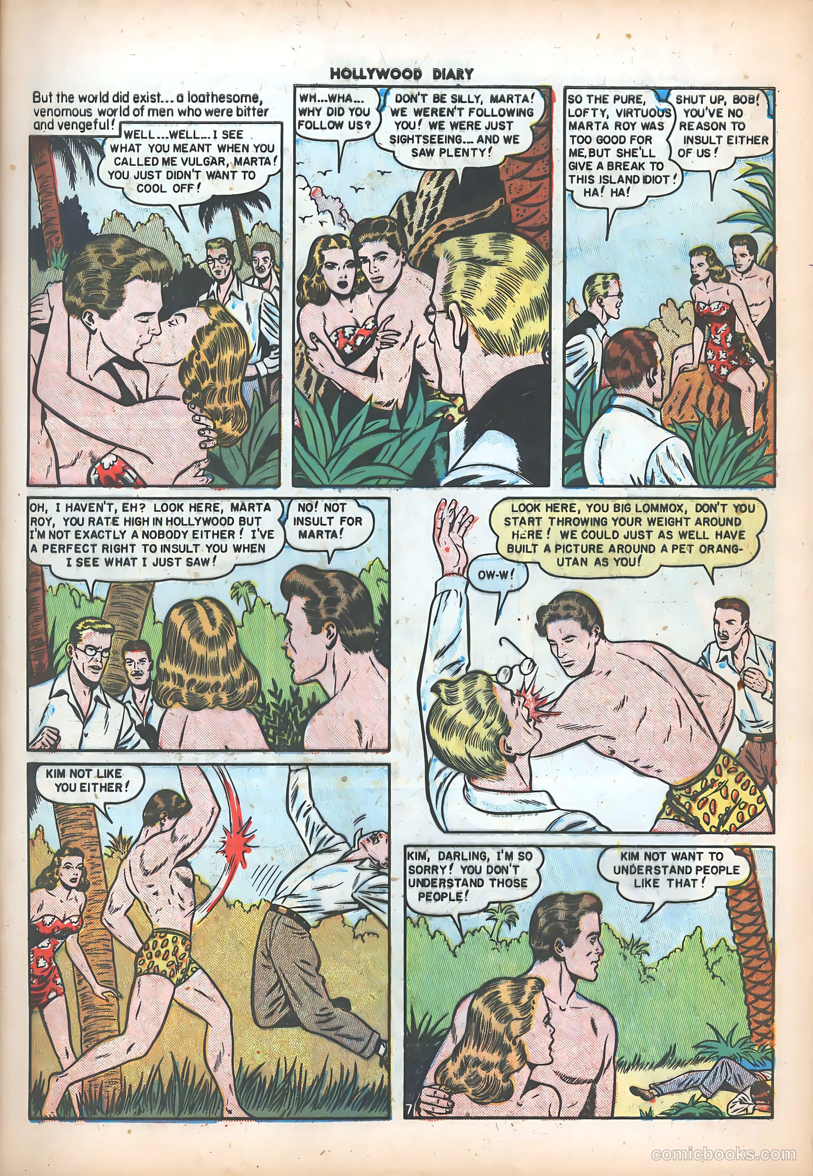 Hollywood Diary #4 (1950) — page 9 of 36