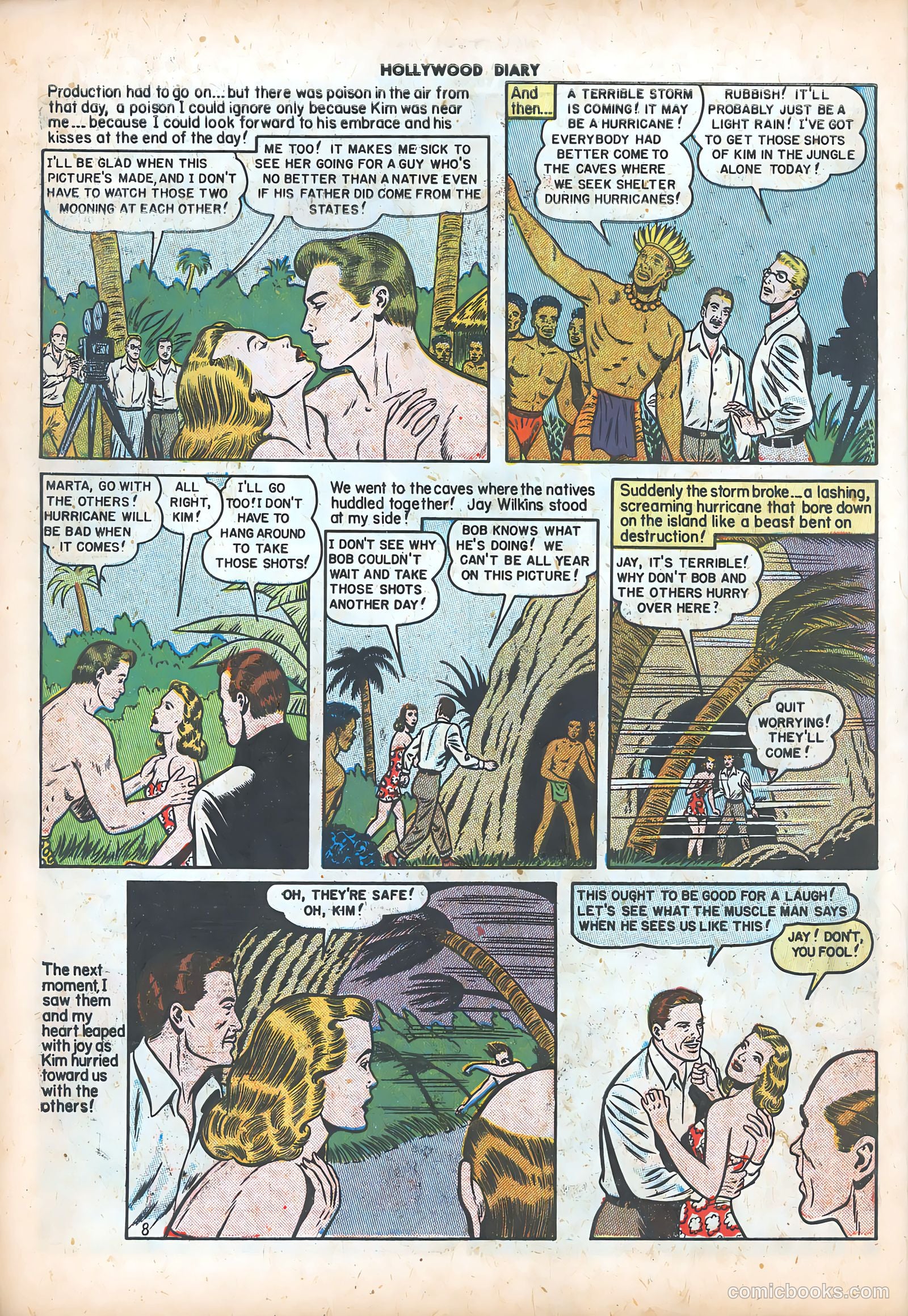 Hollywood Diary #4 (1950) — page 10 of 36