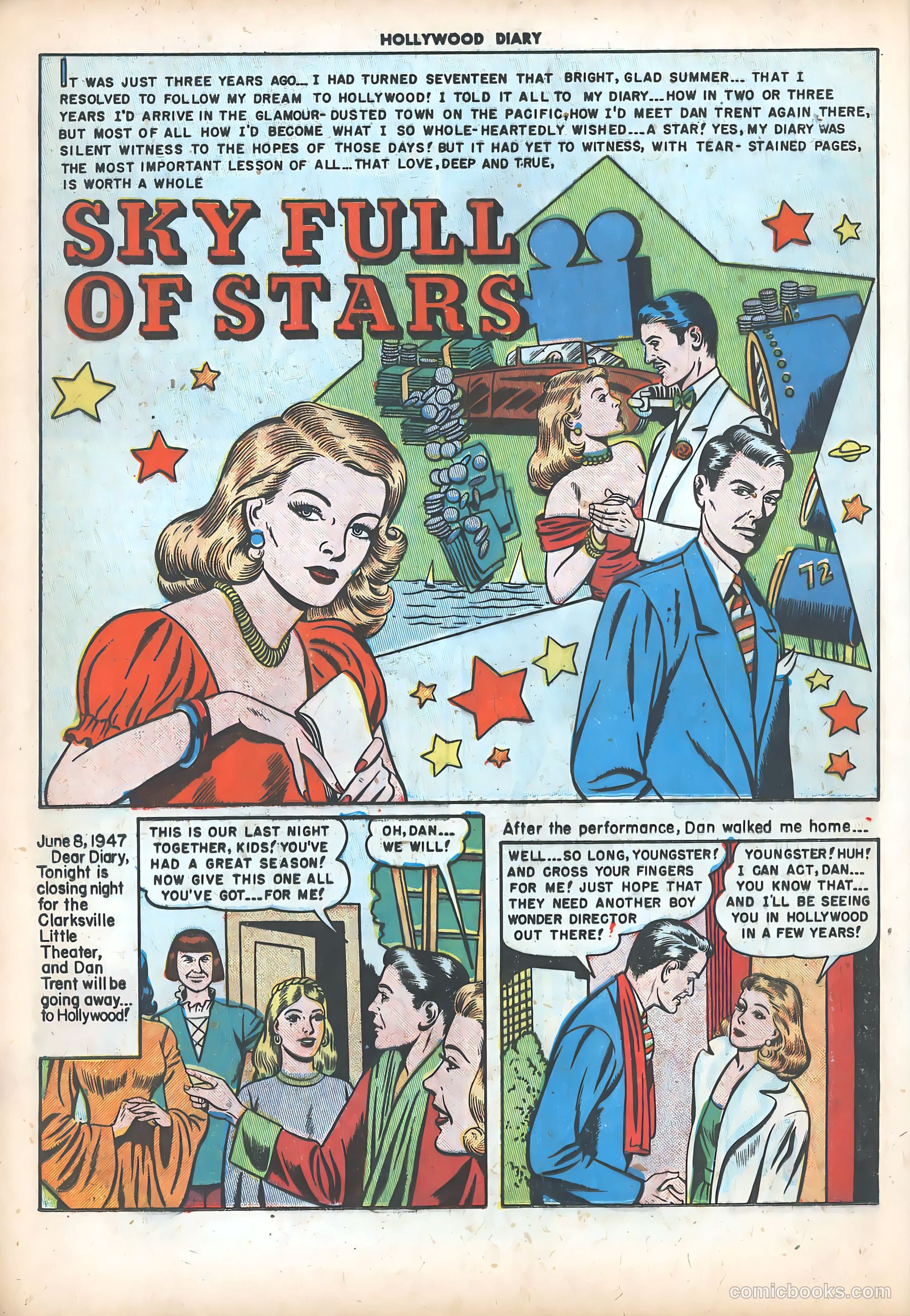 Hollywood Diary #4 (1950) — page 12 of 36
