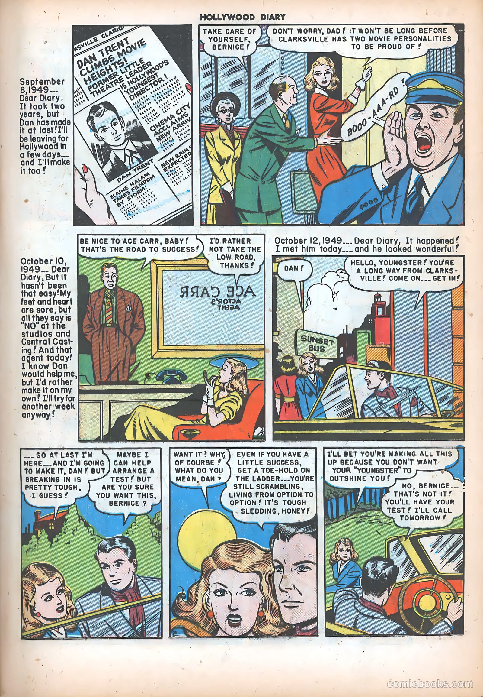 Hollywood Diary #4 (1950) — page 13 of 36