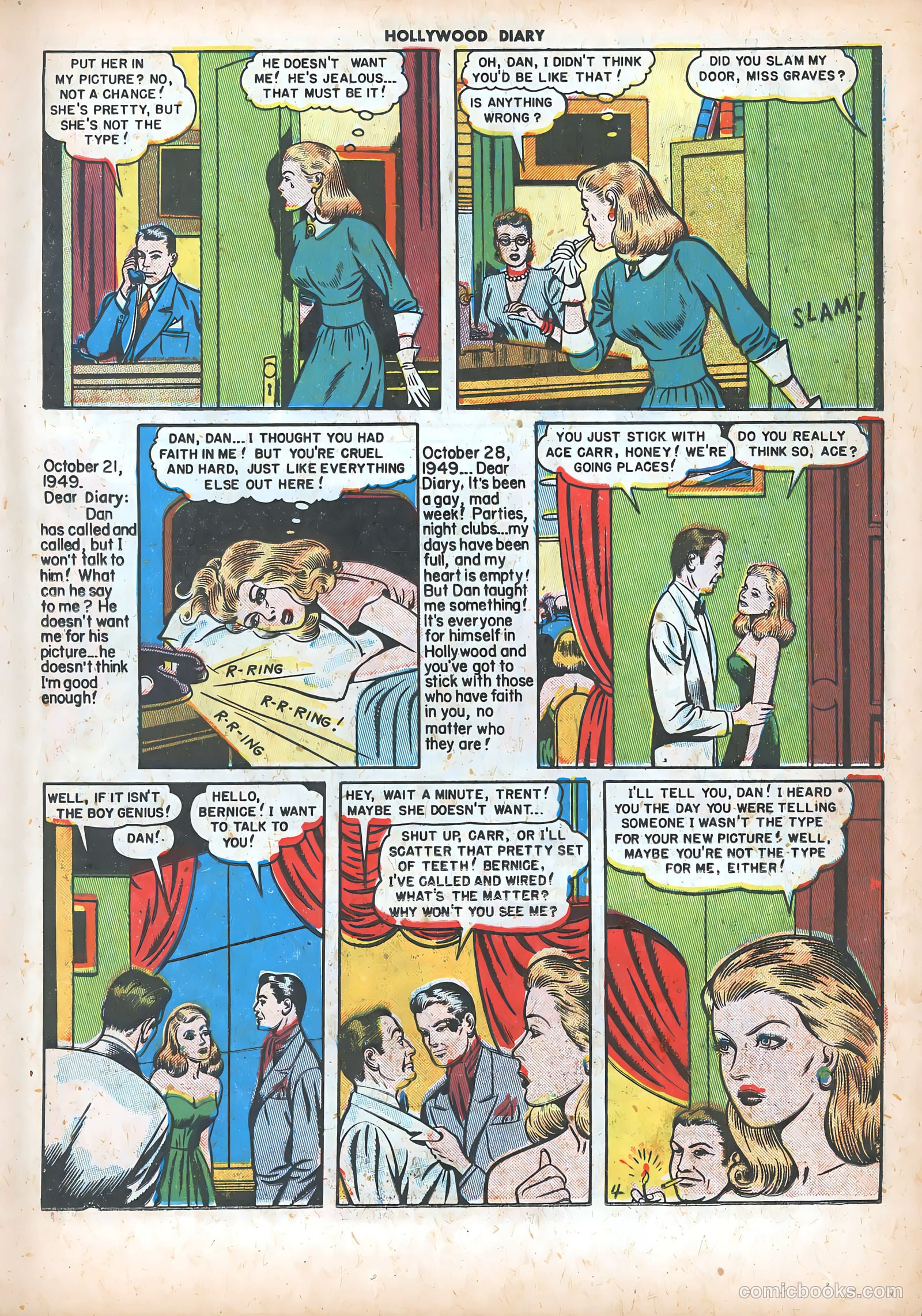 Hollywood Diary #4 (1950) — page 15 of 36