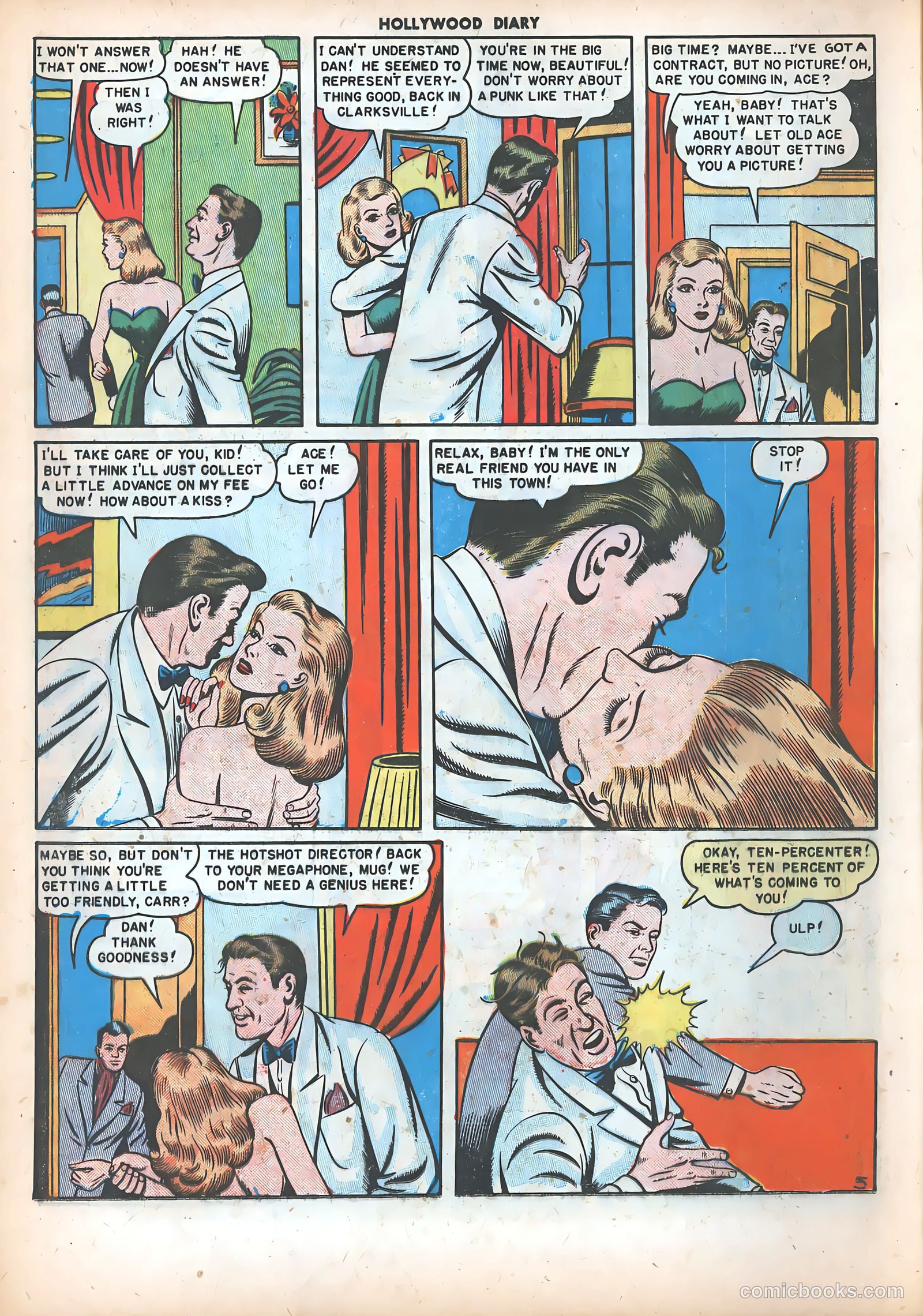 Hollywood Diary #4 (1950) — page 16 of 36