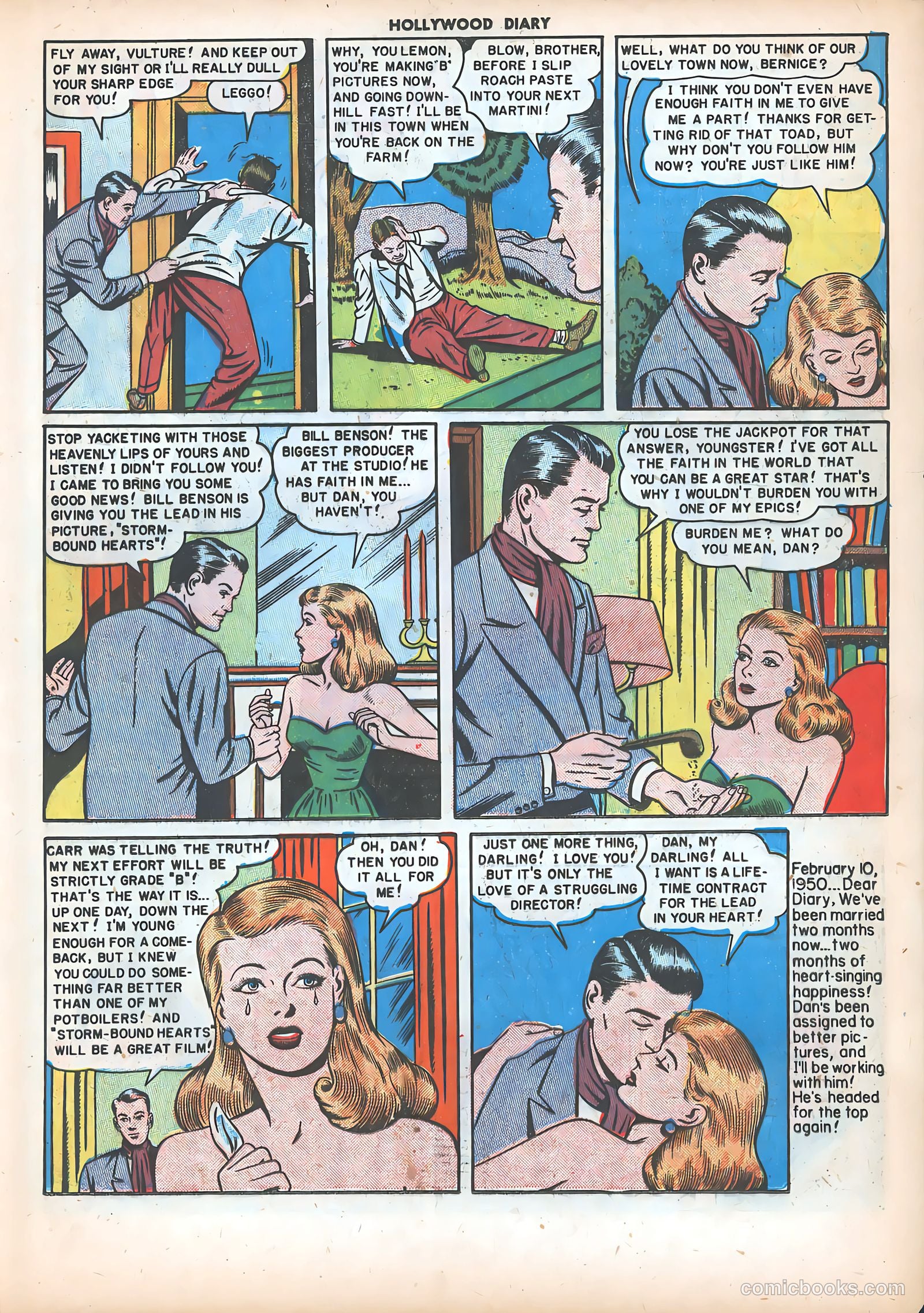 Hollywood Diary #4 (1950) — page 17 of 36