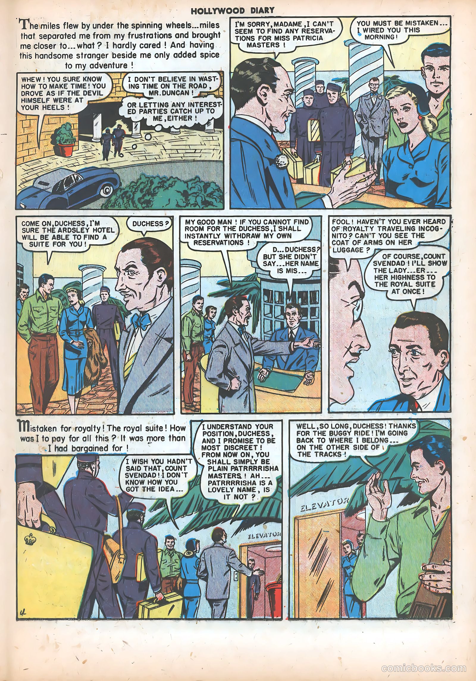 Hollywood Diary #4 (1950) — page 21 of 36