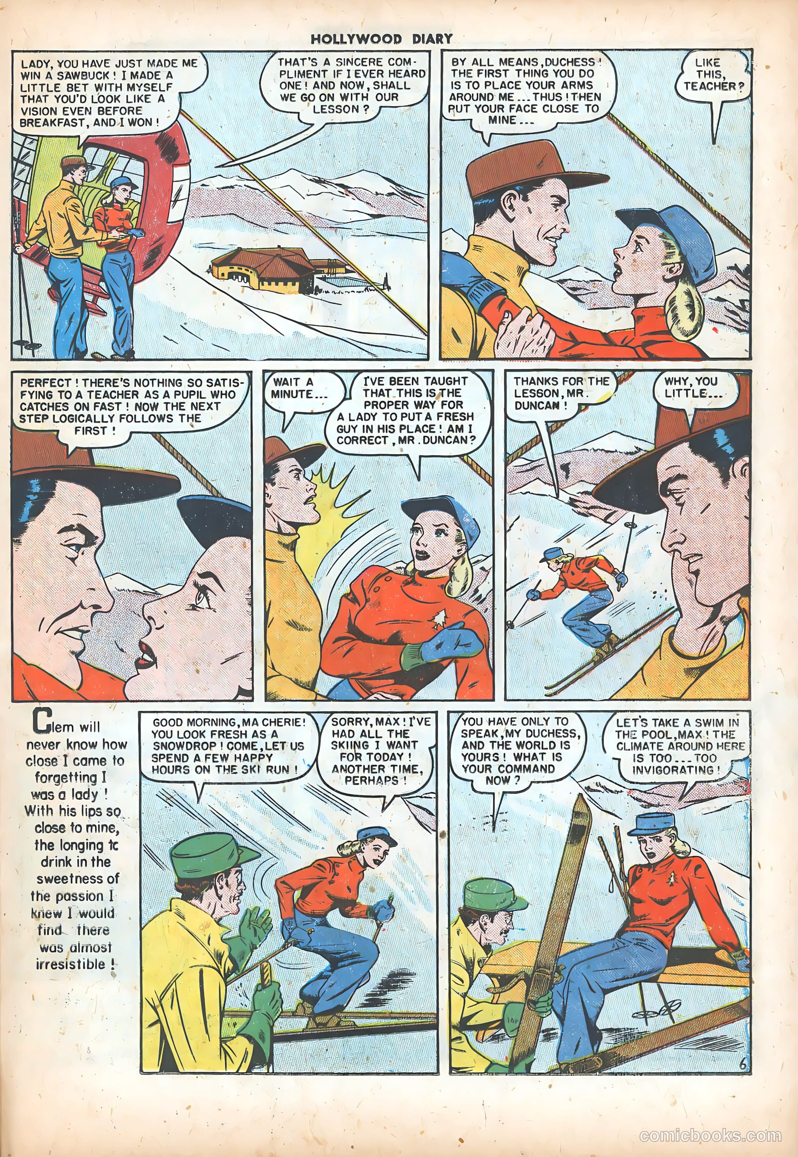Hollywood Diary #4 (1950) — page 23 of 36