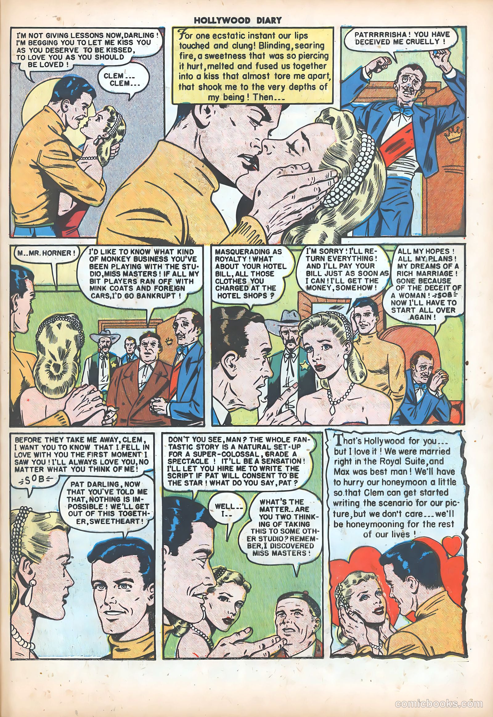 Hollywood Diary #4 (1950) — page 25 of 36
