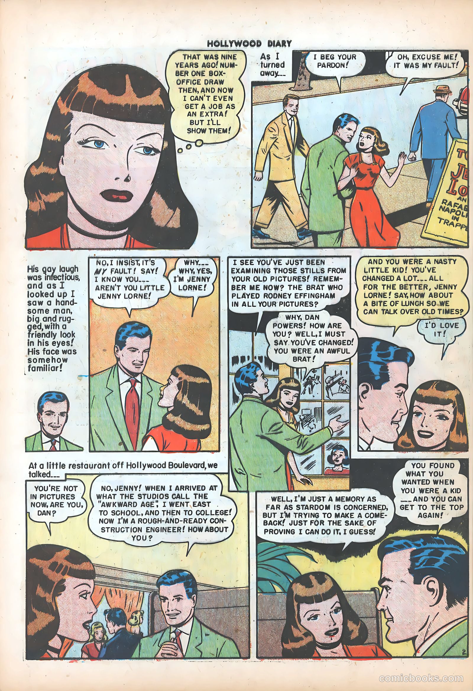 Hollywood Diary #4 (1950) — page 28 of 36