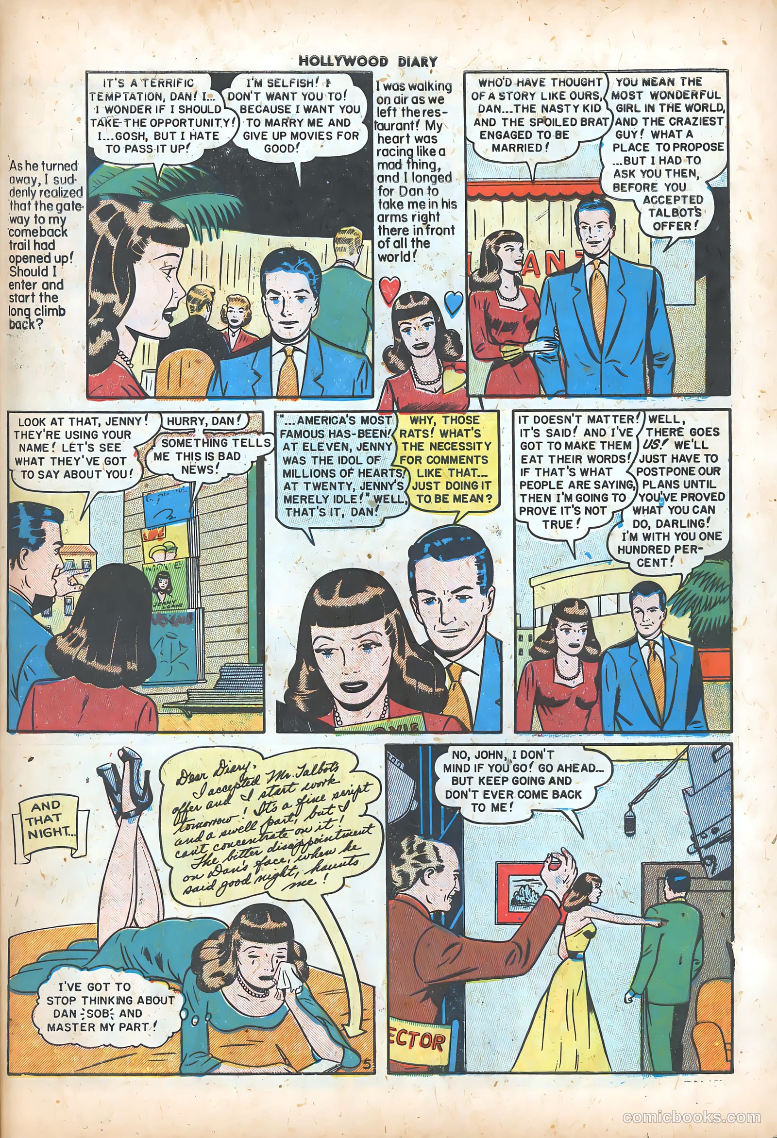 Hollywood Diary #4 (1950) — page 31 of 36