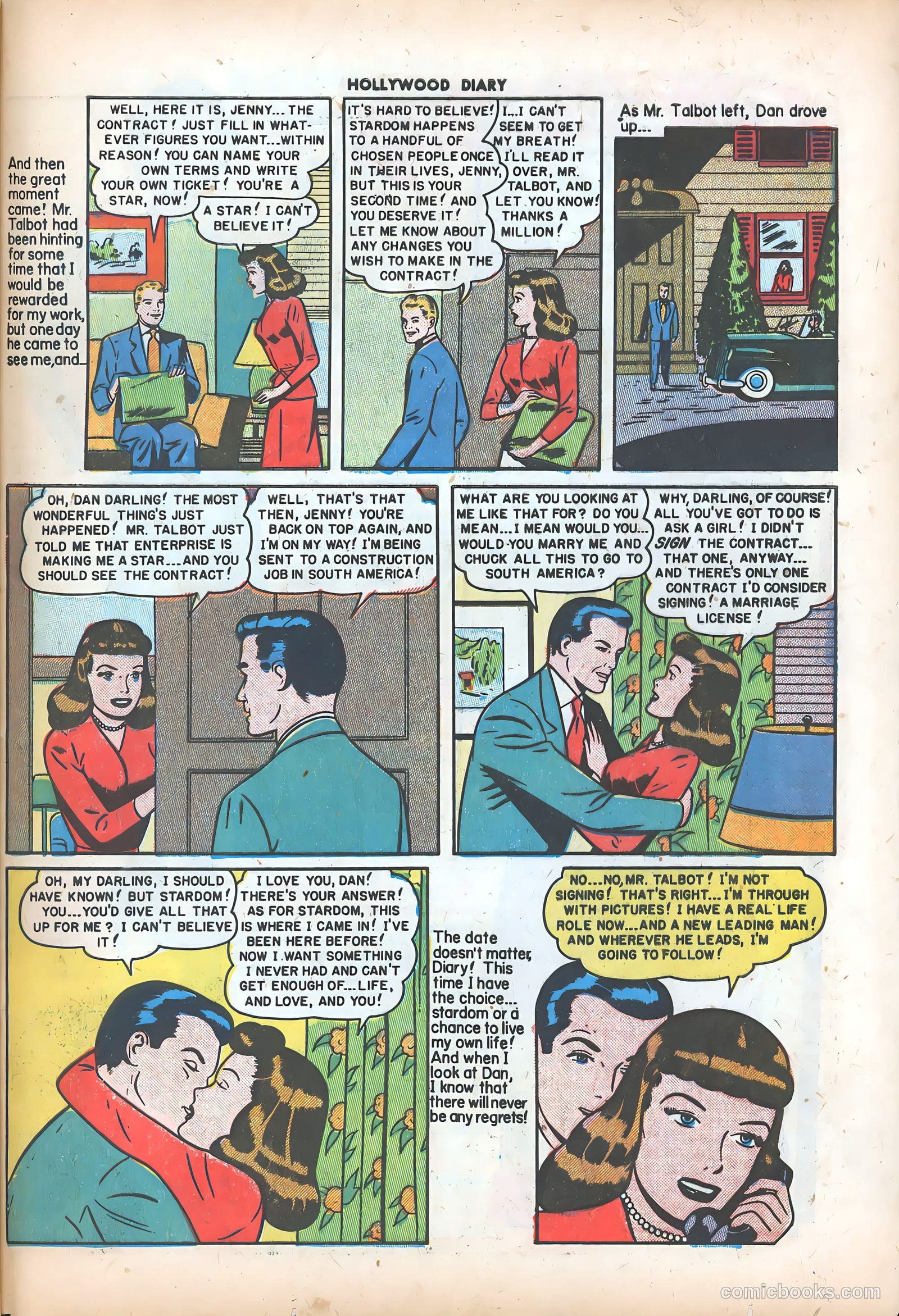 Hollywood Diary #4 (1950) — page 33 of 36