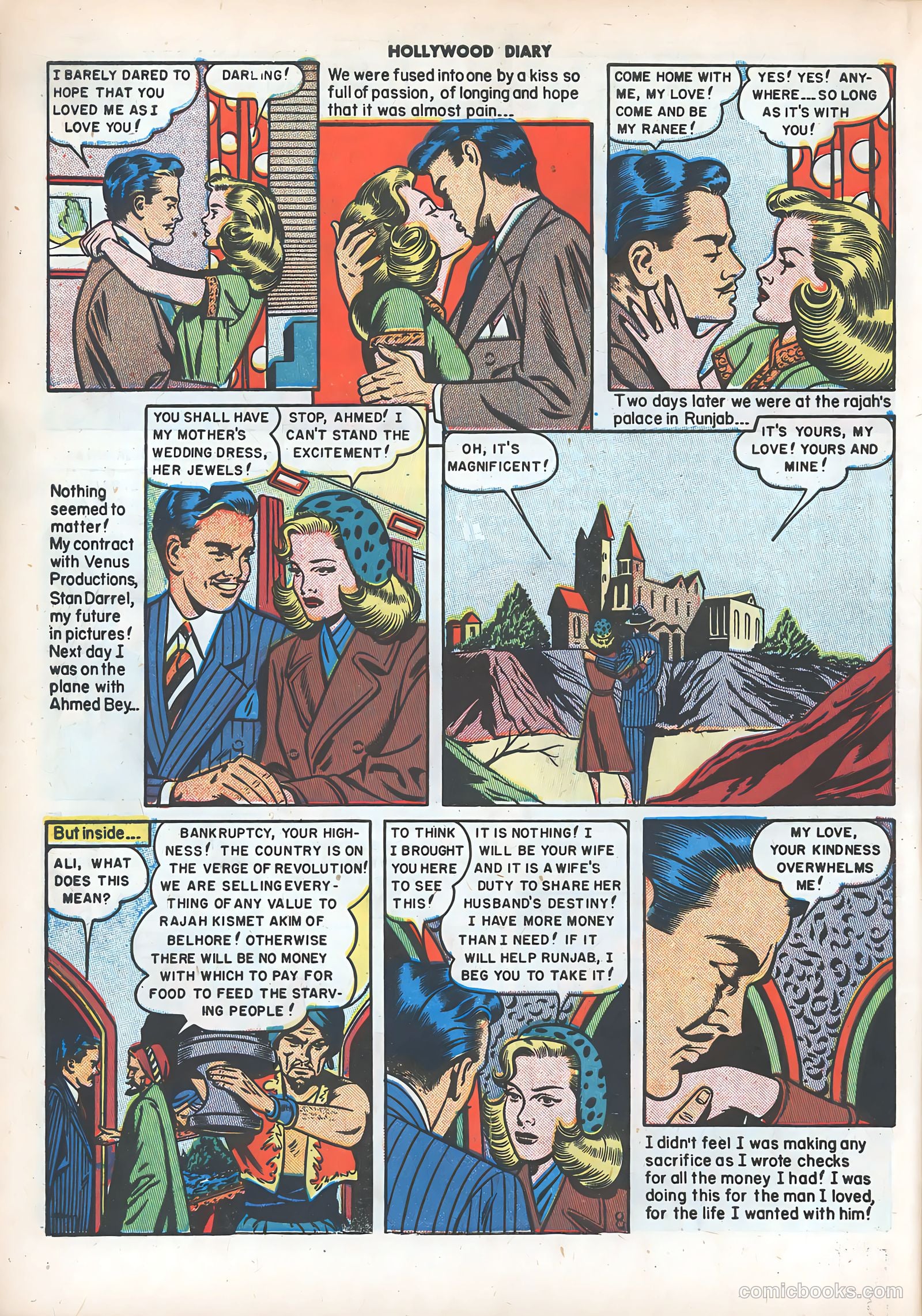 Hollywood Diary #5 (1950) — page 10 of 51